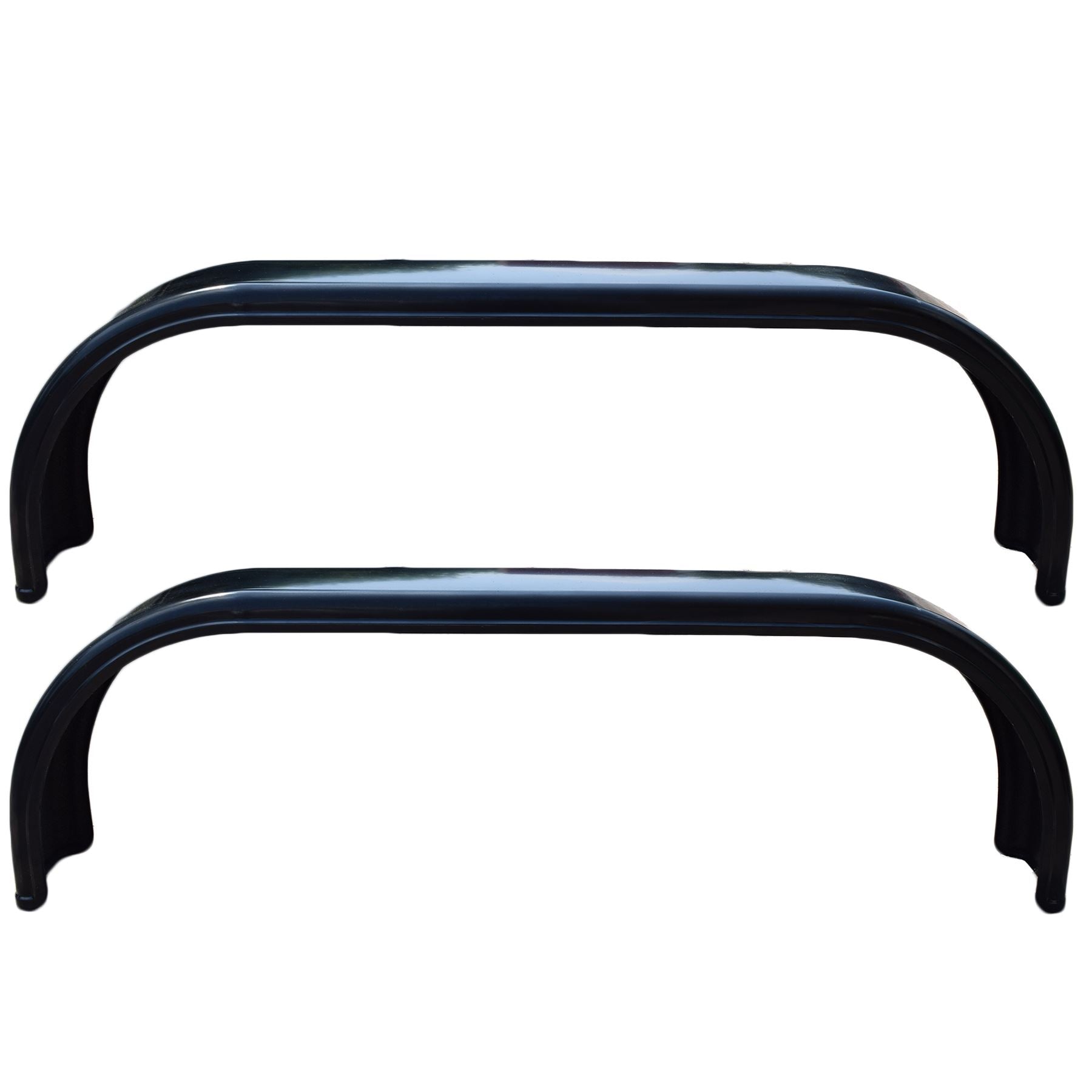 Garde-boue tandem à double essieu pour remorque, ailes de 13"/14", roues de 61" x 8"