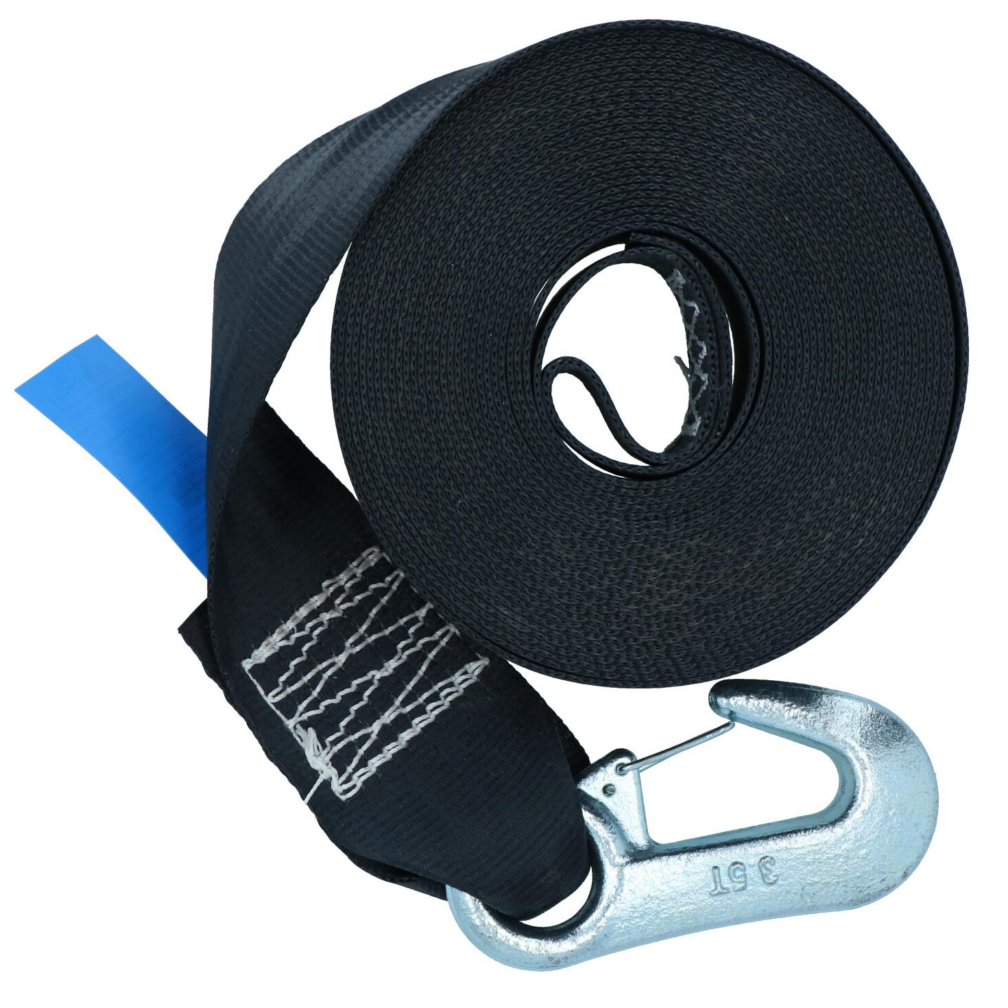 Sangle de treuil pour remorques de bateau, de jet-ski et de voiture 7 m Sangle TR106