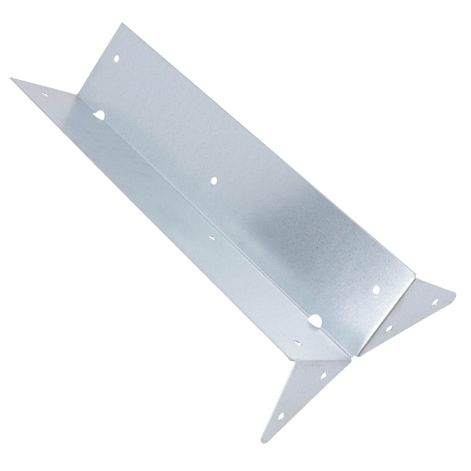 Arris Rail Bracket Fence Post Support Galvanised 100mm, 225mm or 300mm