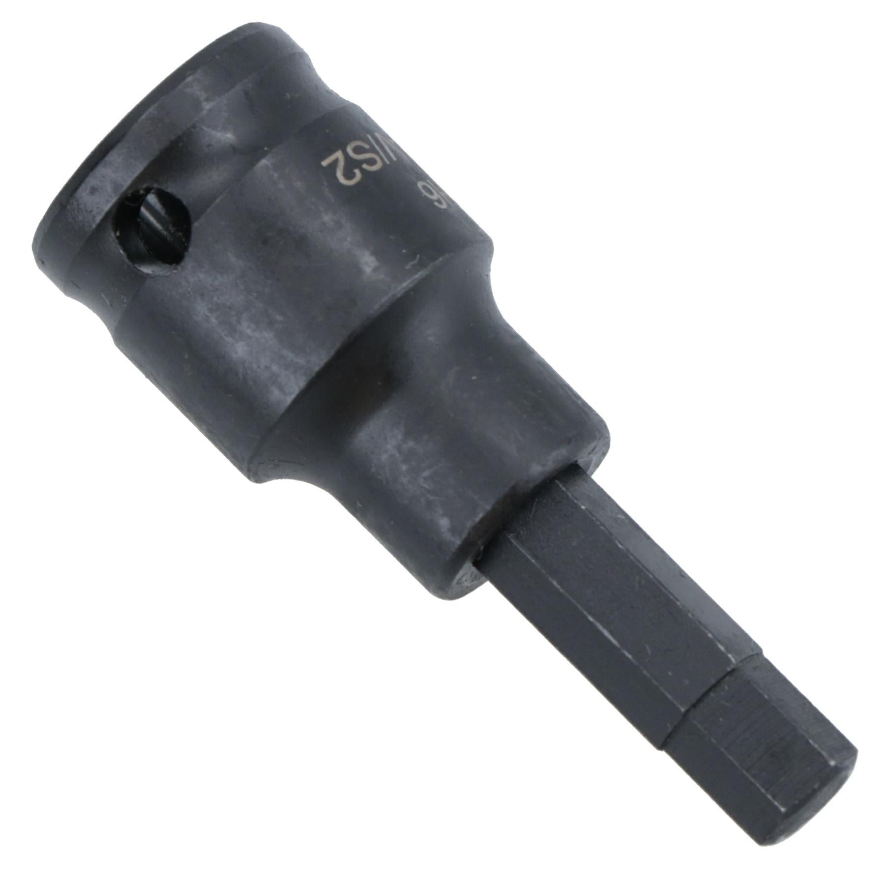 3mm - 10mm x 45mm 3/8in. Drive Short Impact Impacted Allen Hex Key Socket