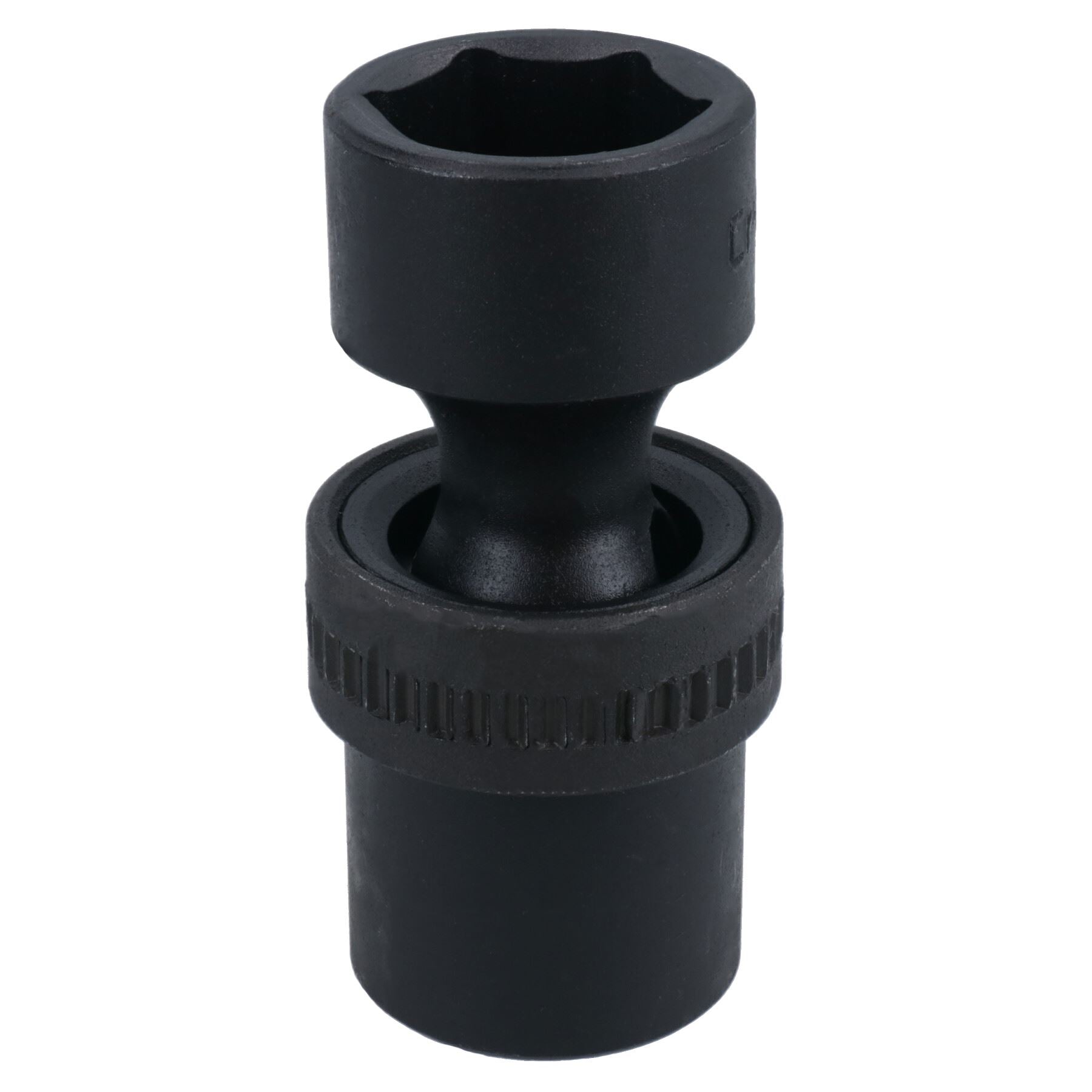 19mm 1/2in Drive Universal Swivel Wobble Metric Impact Shallow Socket 6 Point