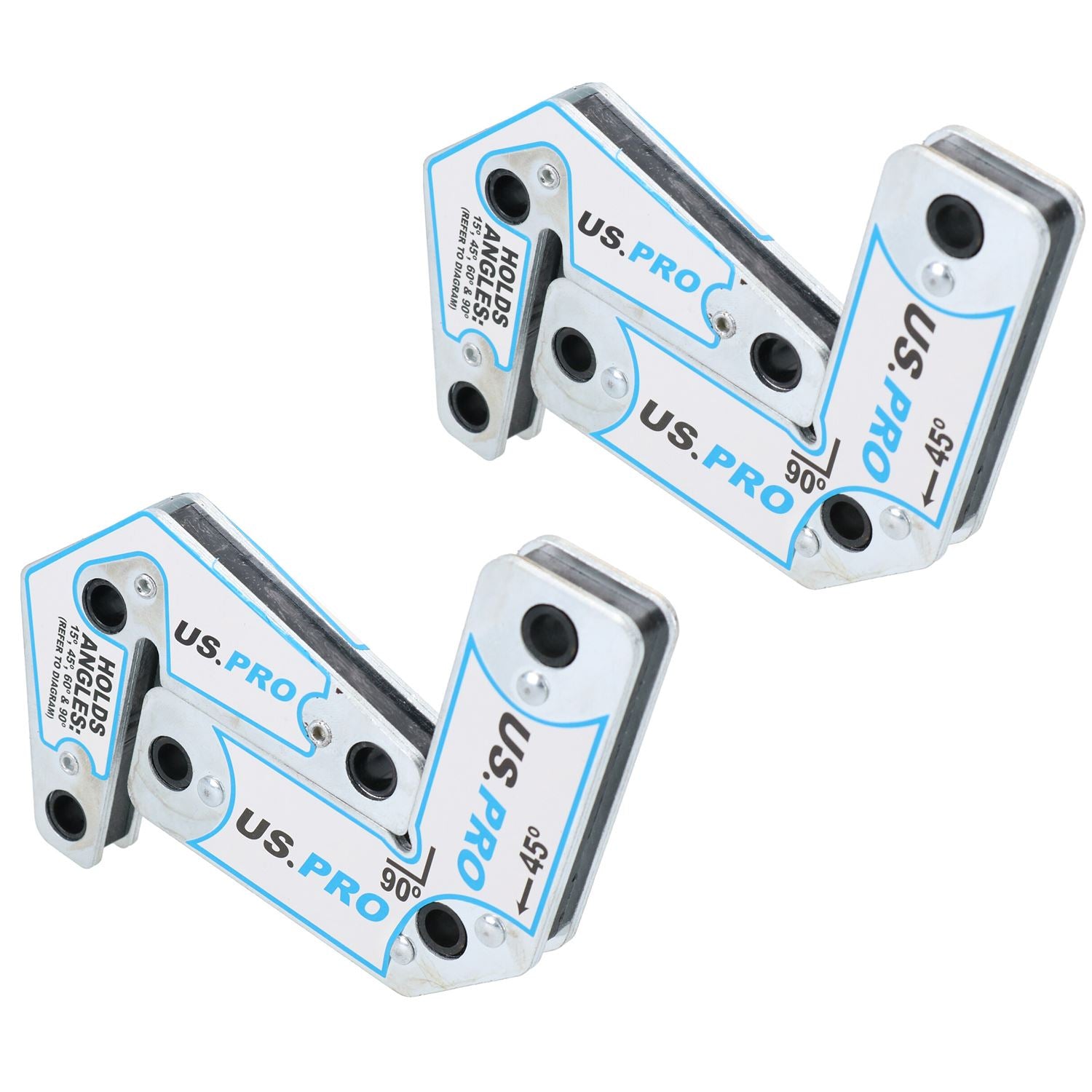 Kit de positionnement d'aimants de soudage magnétique multi-angles 15 45 60 90 degrés