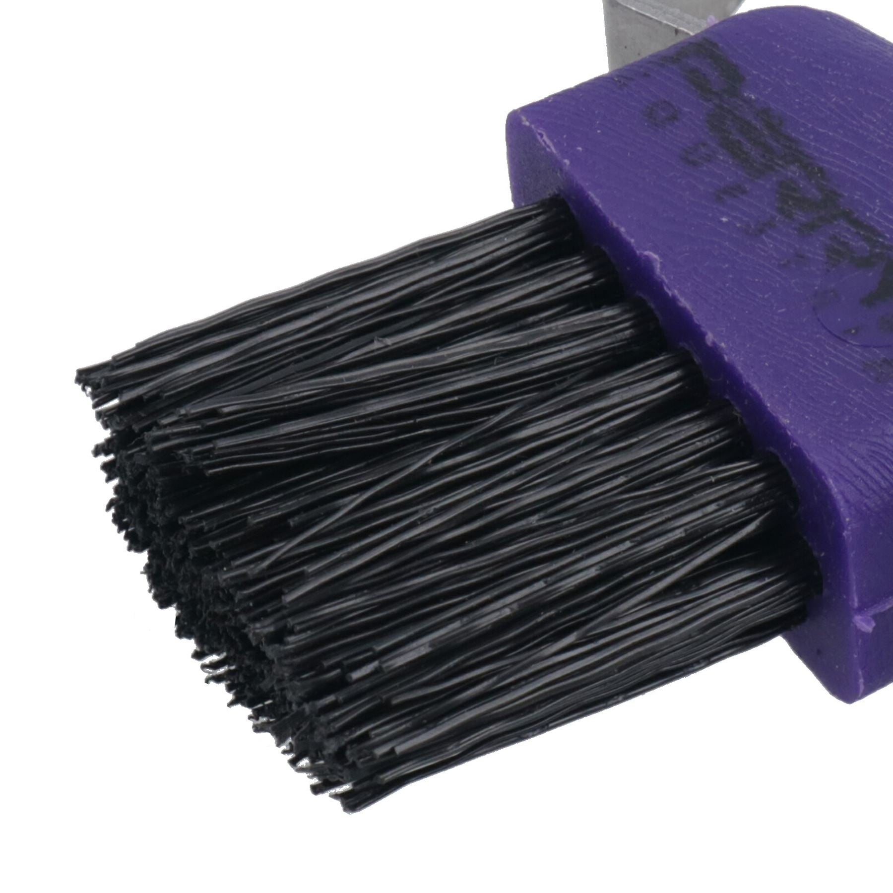 Cure-pieds et brosse pour chevaux violets durables avec poignée ondulée, accessoire d'écurie