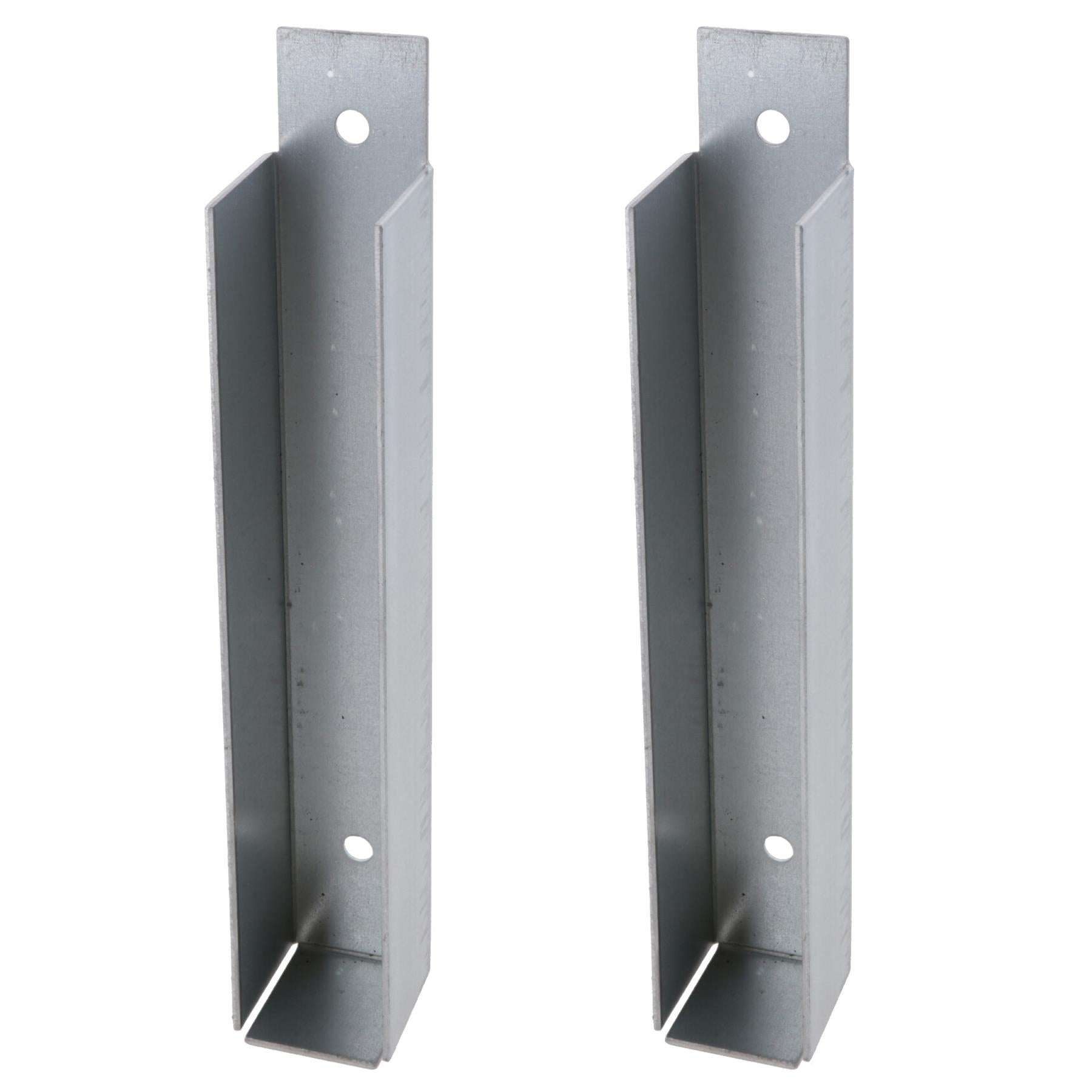 Gravel Board Clip Fence Panel Holder Mounting Bracket 25/50mm x 150/225mm