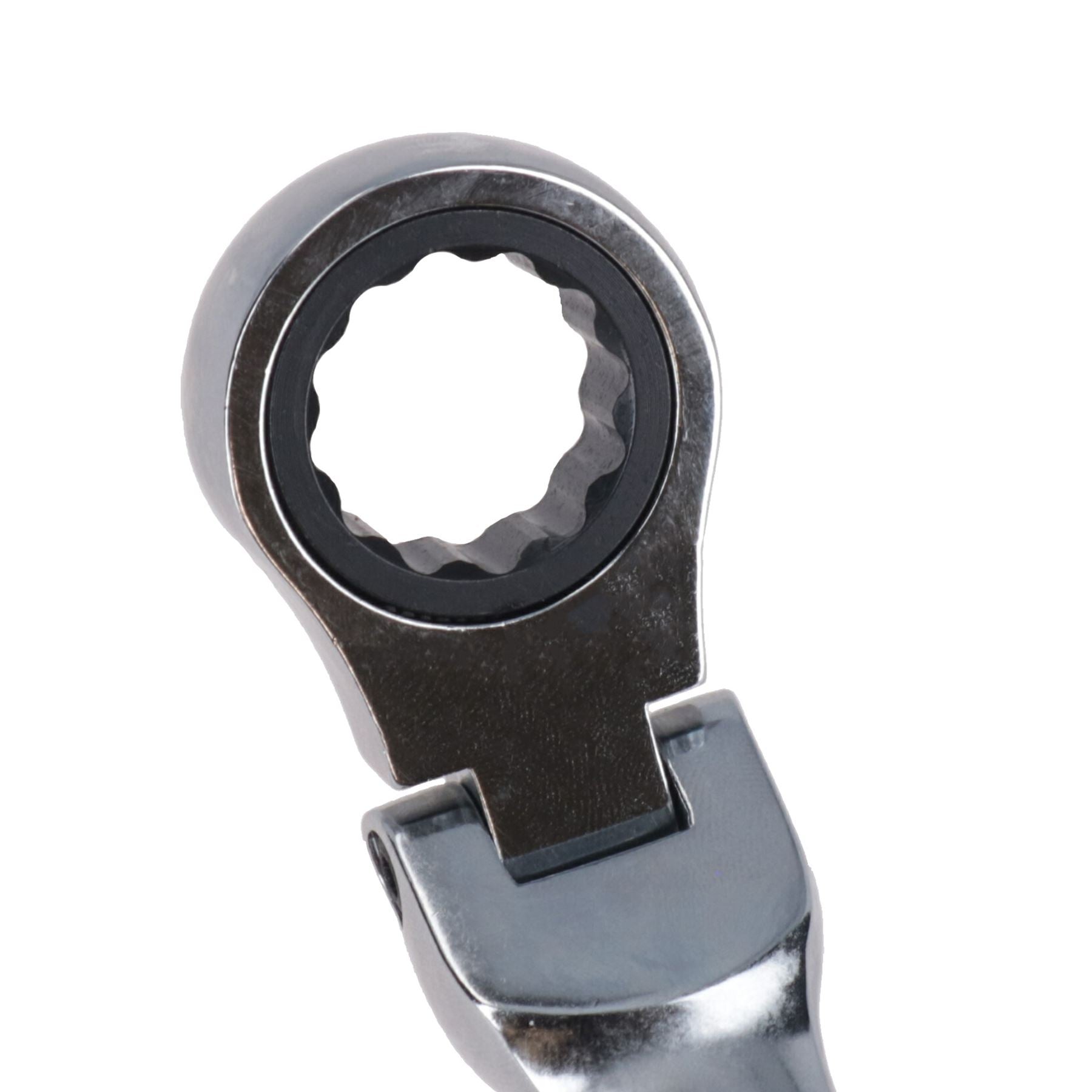 MM Metric Flexible Combination Ratchet Spanner Wrench Bi-Hex 12 Sided 72 Teeth