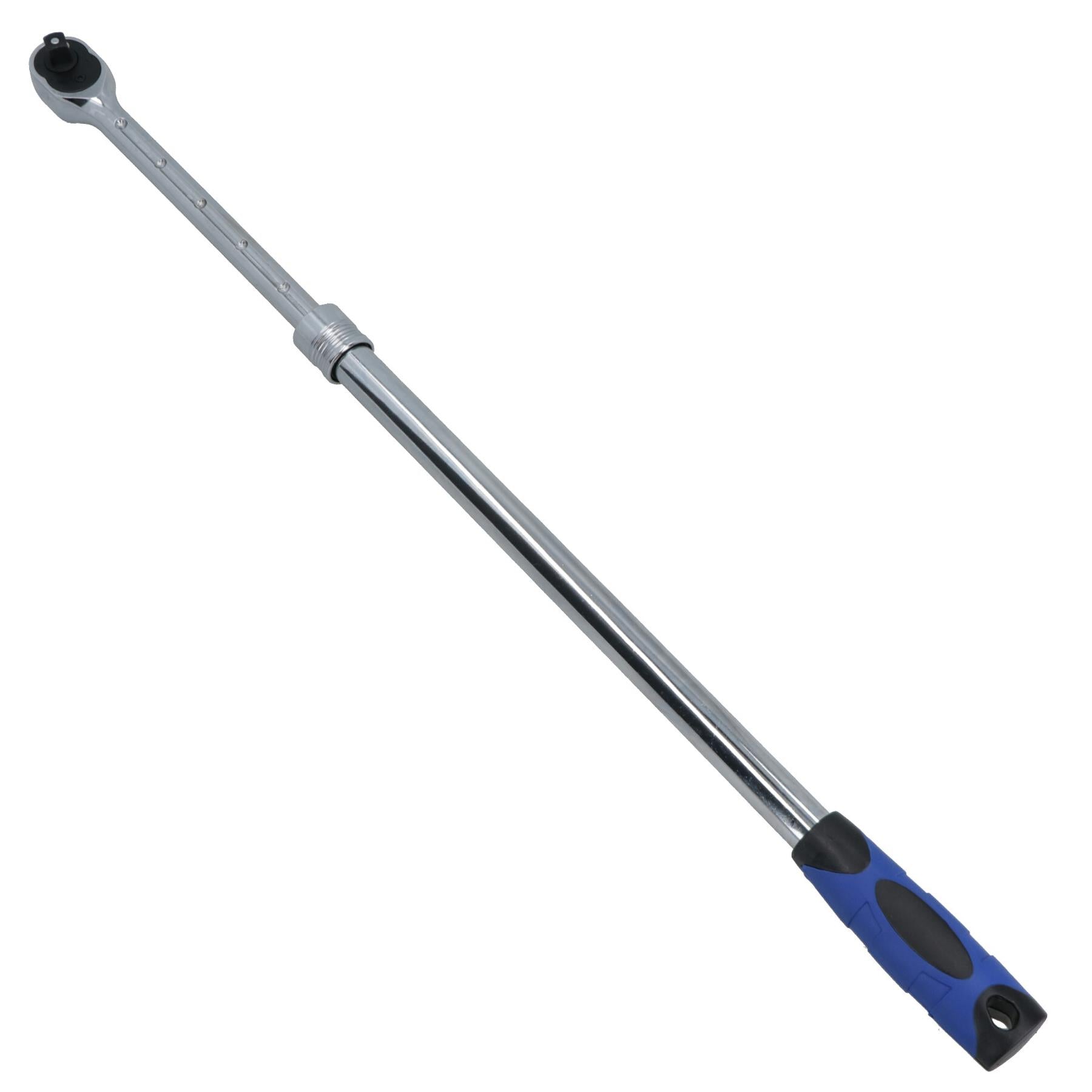 3/8in Drive Extendable Ratchet Socket Driver 460 – 610mm Quick Release 72 Teeth