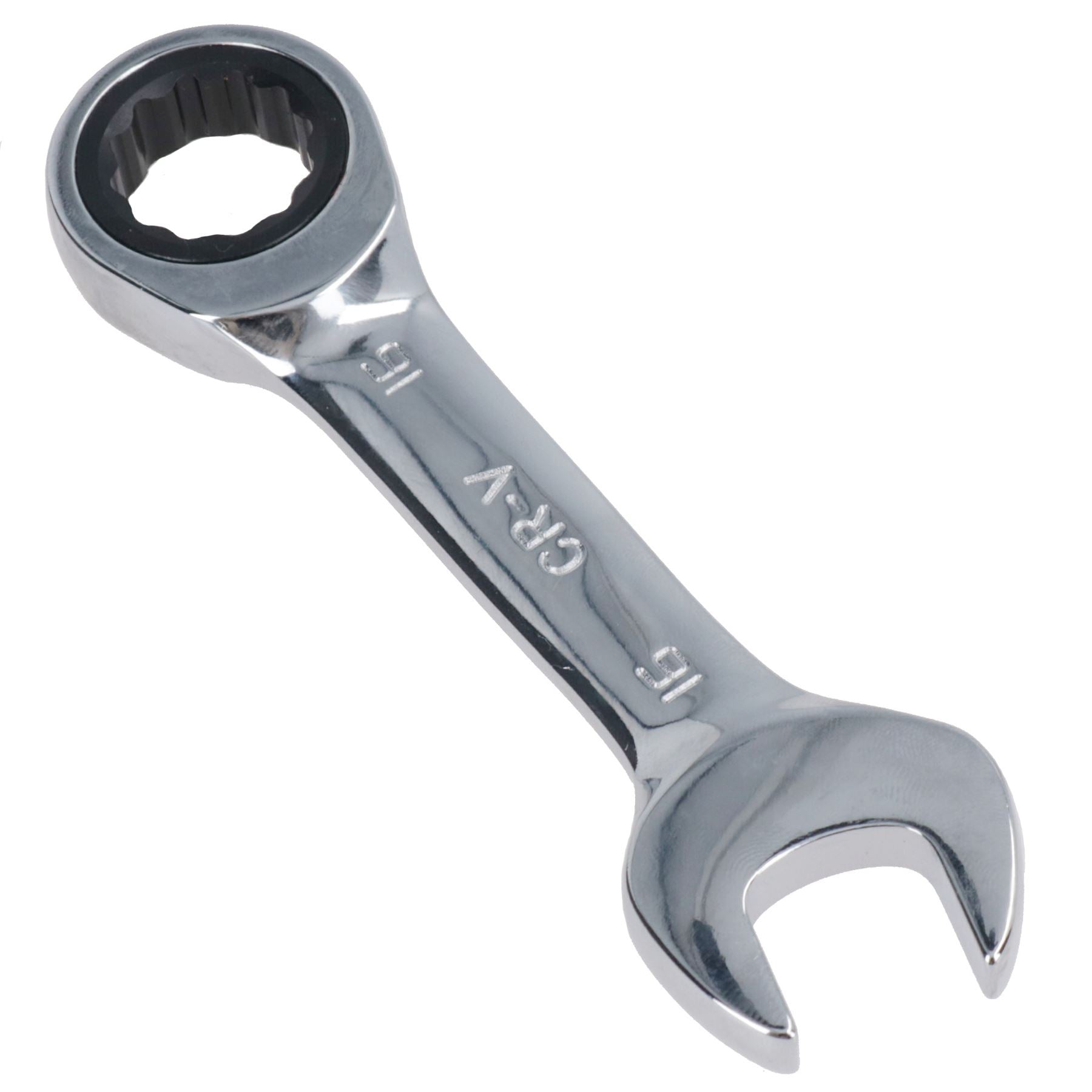 Clé mixte à cliquet courte métrique MM 72 dents 8 mm – 19 mm