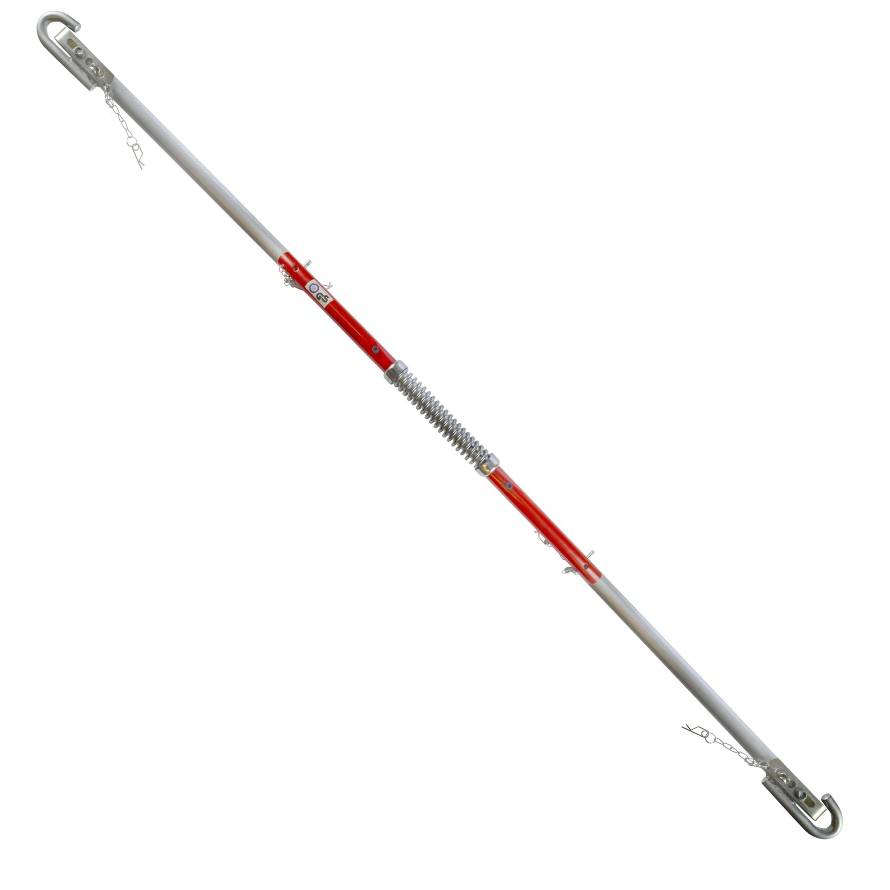 2000kg (2 Ton) Recovery Tow Ball Towing Bar Spring Damper Pole Stabilizer TE182