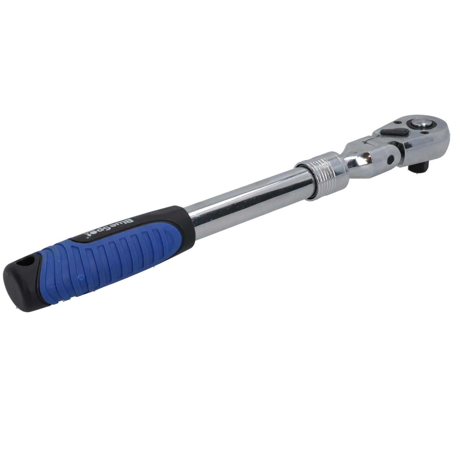 1/2-Zoll-Antrieb, Teleskop-Ratsche mit flexiblem Kopf, 72 Zähne, Schnellspanner, 350 – 490 mm