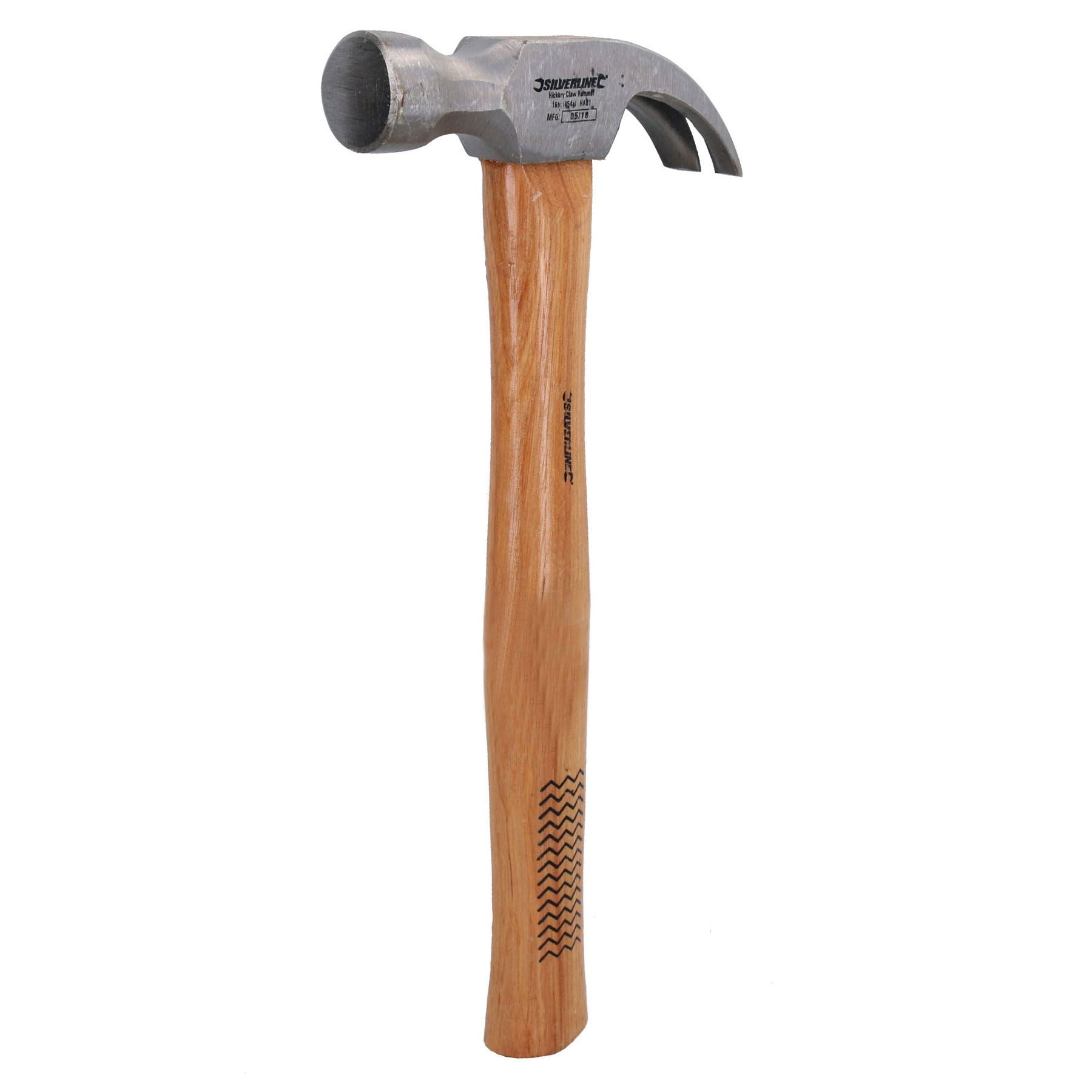 16oz (450g) Klauenhammer Nagelentferner Entfernungsinstallateur mit Hickory-Griff