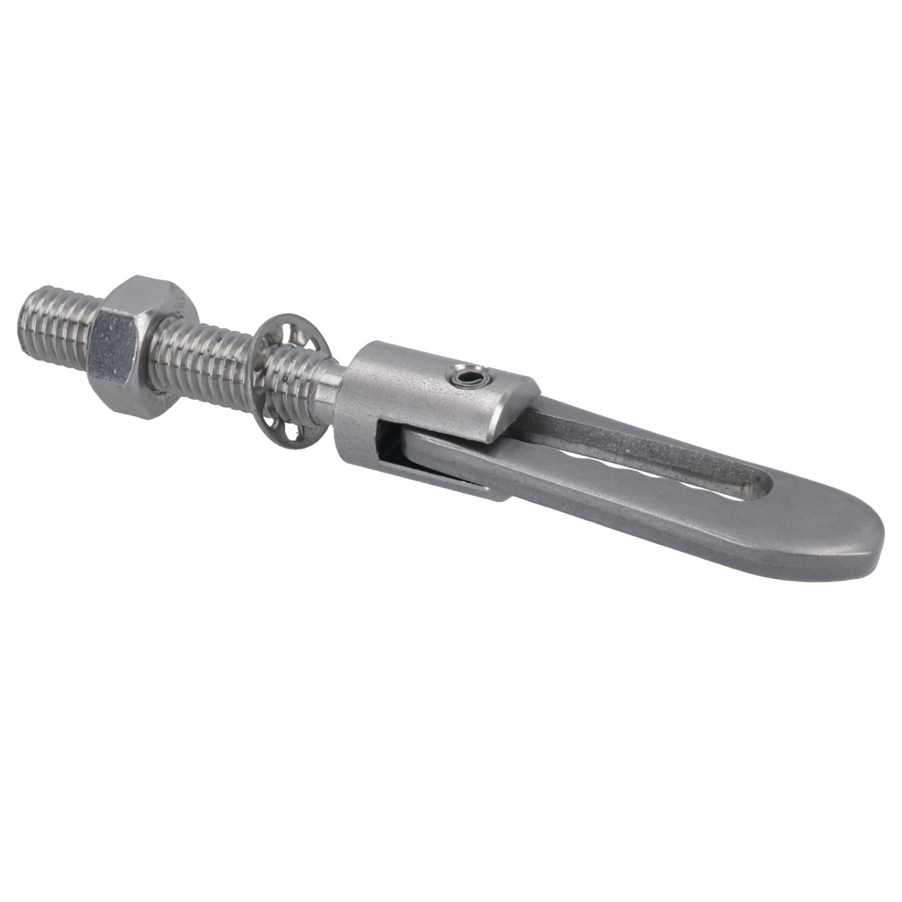M8 Edelstahl-Schraube auf Antiluce-Verschluss, 38 mm Gewinde, Heckklappe, Anhänger