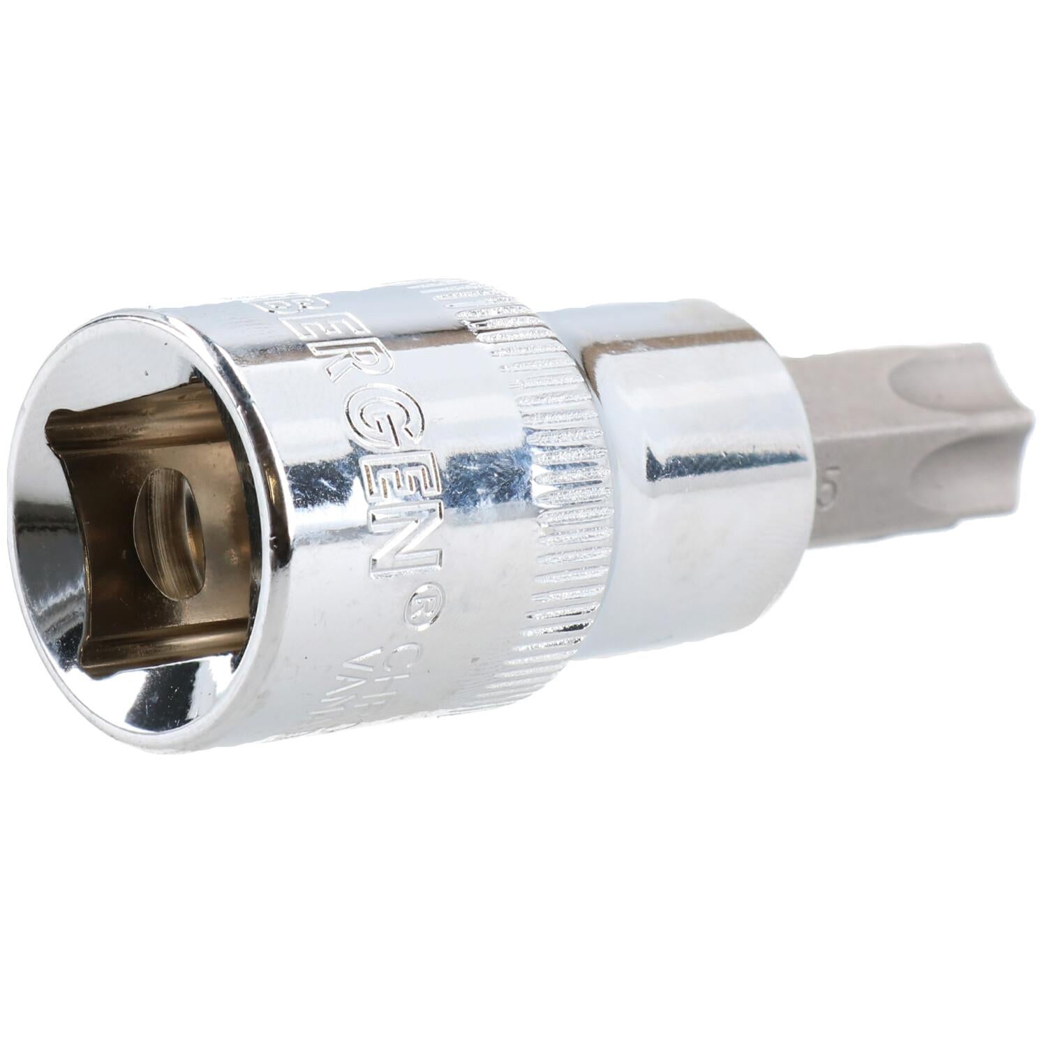Douille étoile mâle Torx T55, entraînement 1/2", standard, interne, acier au chrome vanadium