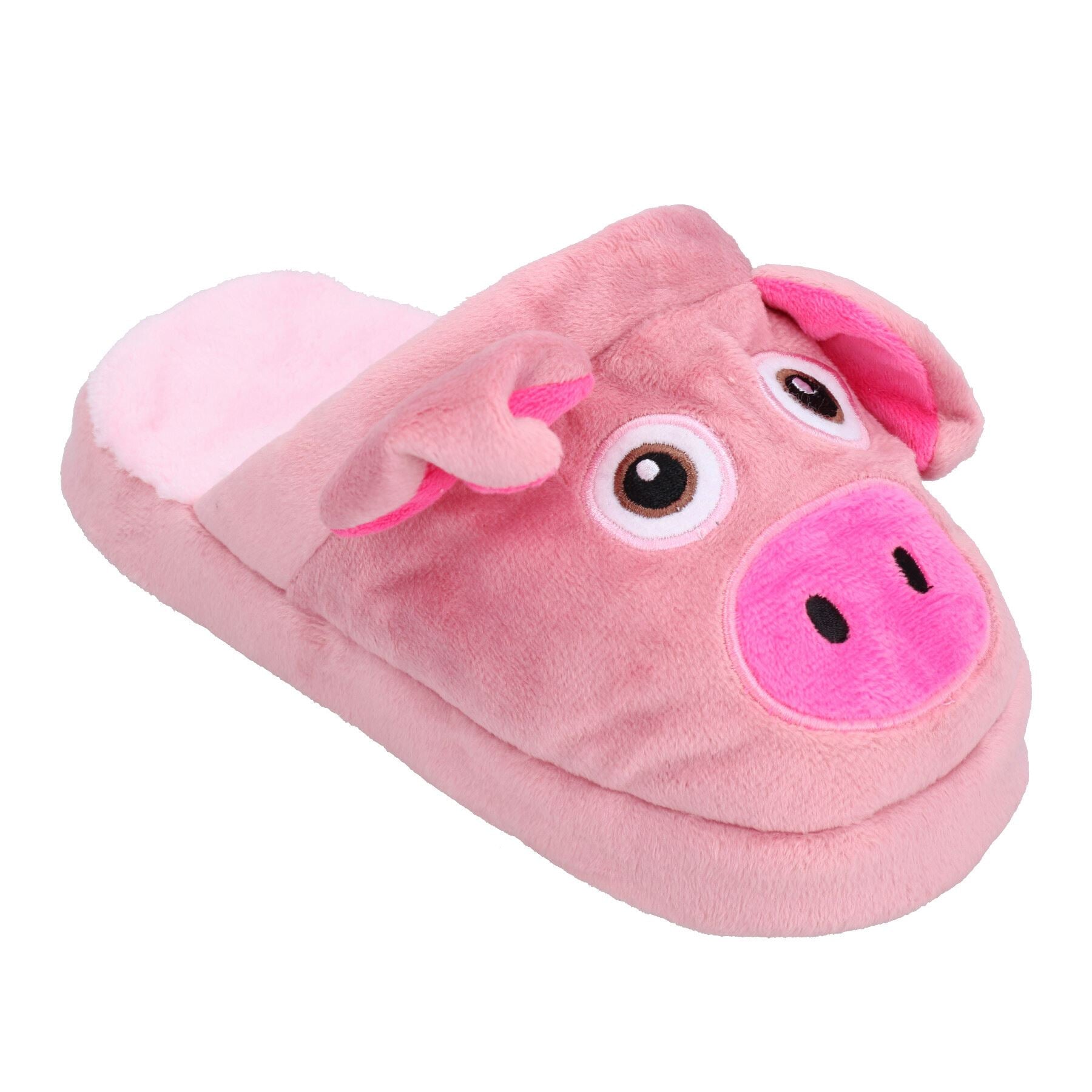 Cadeau pour chien et chiot, jouet en peluche qui couine pour amoureux des chaussures, chausson en forme de cochon