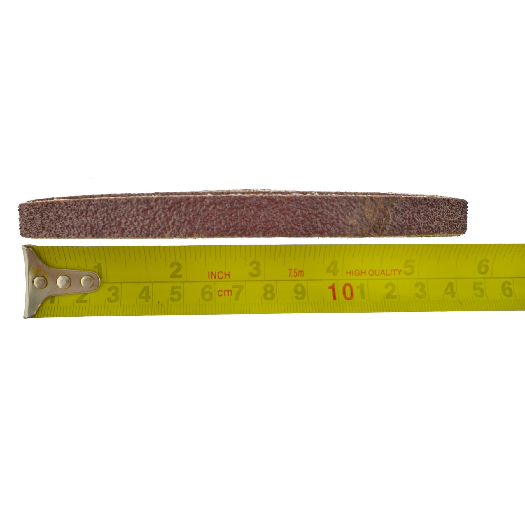 Ponceuse à main à courroie 330 mm x 10 mm Bandes abrasives