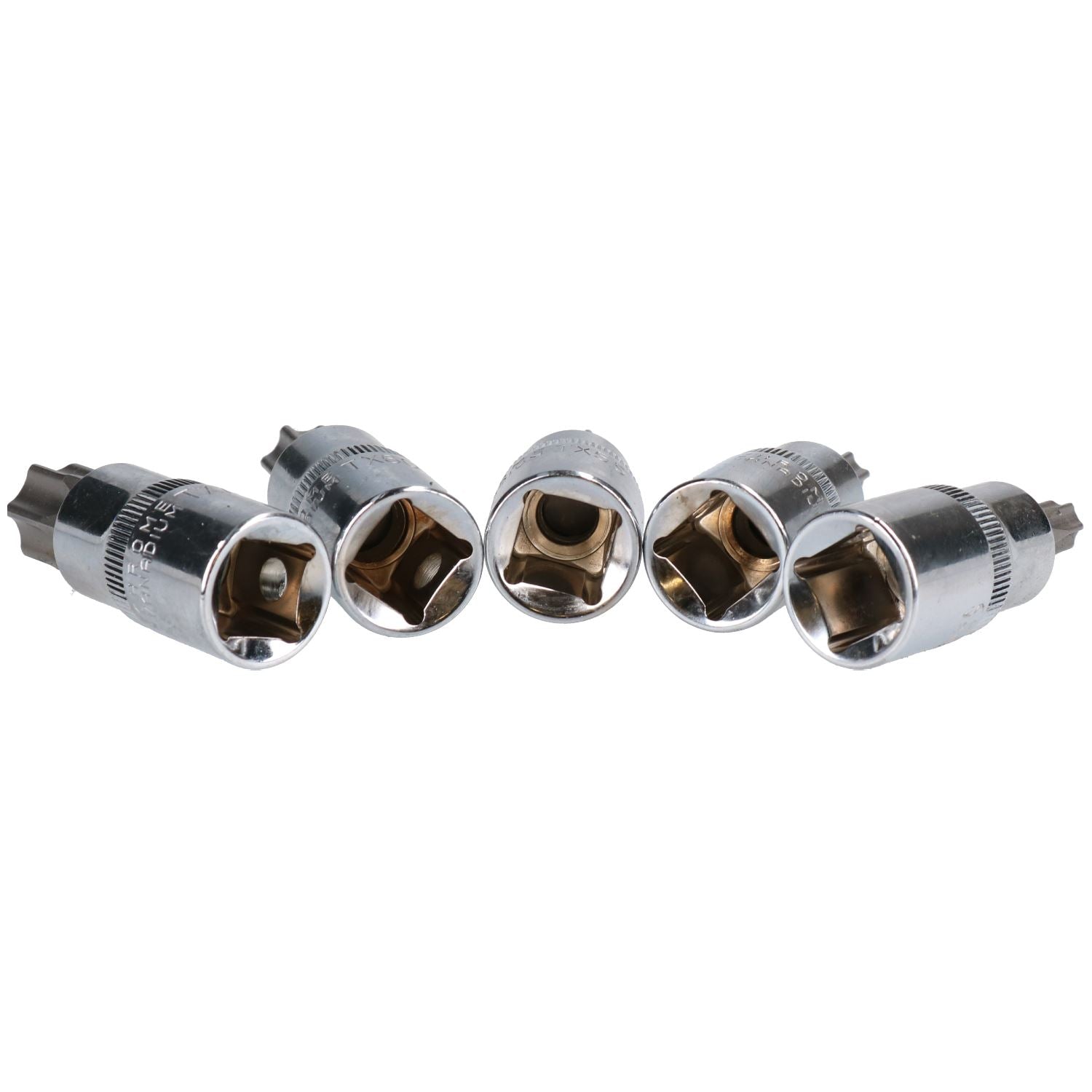 1/2 Zoll Antrieb Außen-Torx-Stern-Steckschlüssel-Bits T45 T50 T55 T60 T70 5-teiliges Set