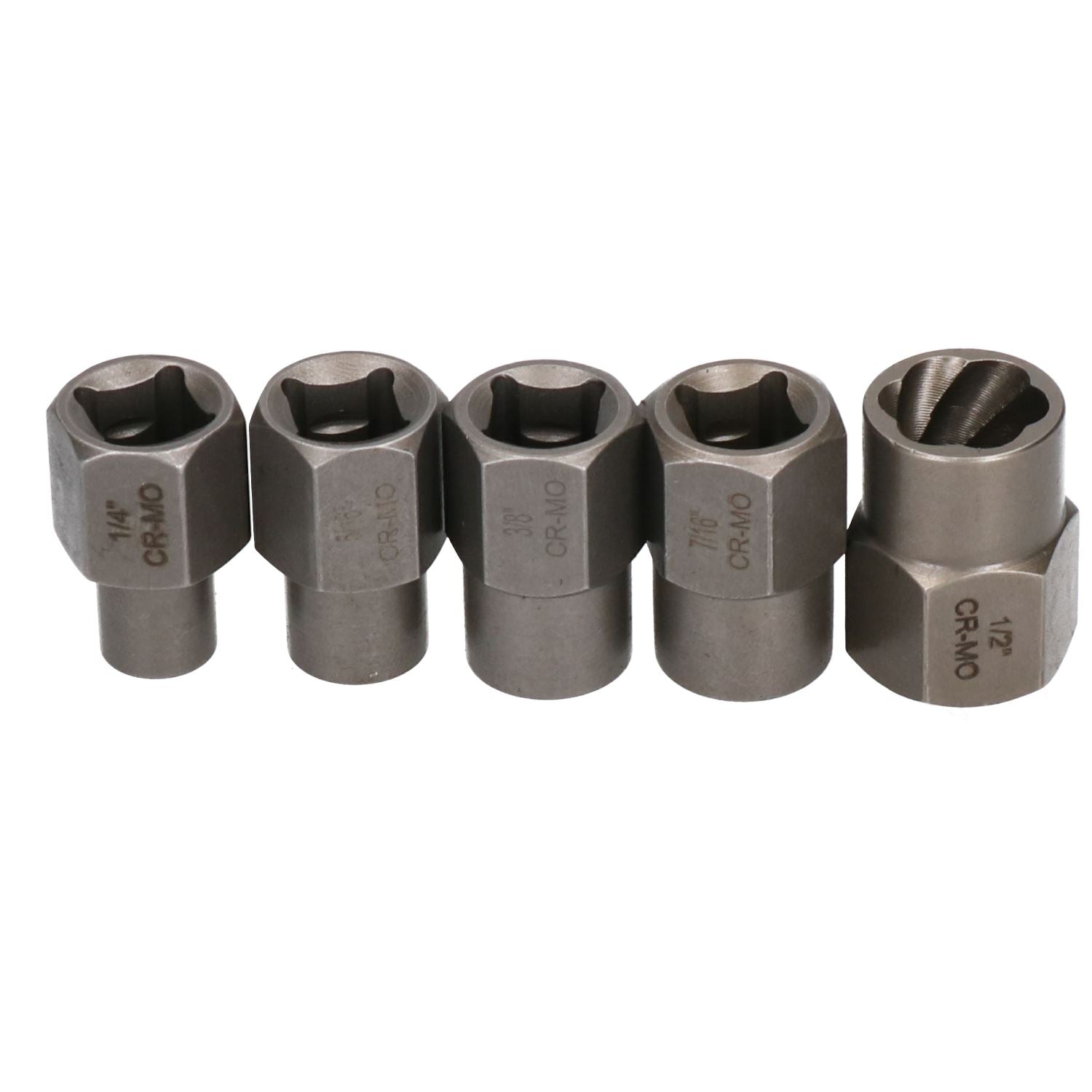 3/8" Antrieb Flachbolzenausdreher-Entferner-Set 1/4" - 1/2" 5-tlg