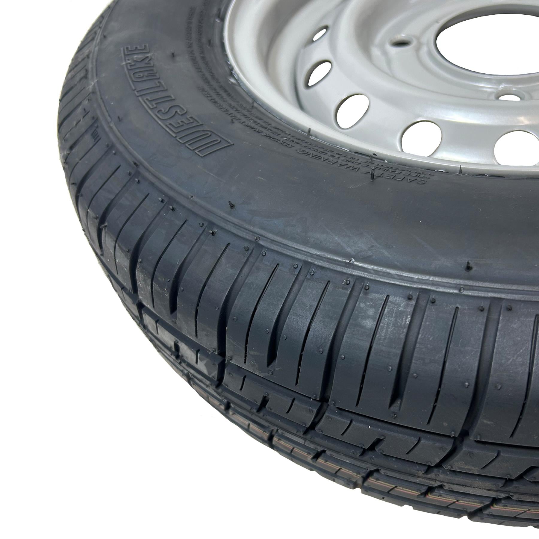 13" Wheel & Tyre for Ifor Williams 2700kg Twin Axle Tipper Trailers 165 R13