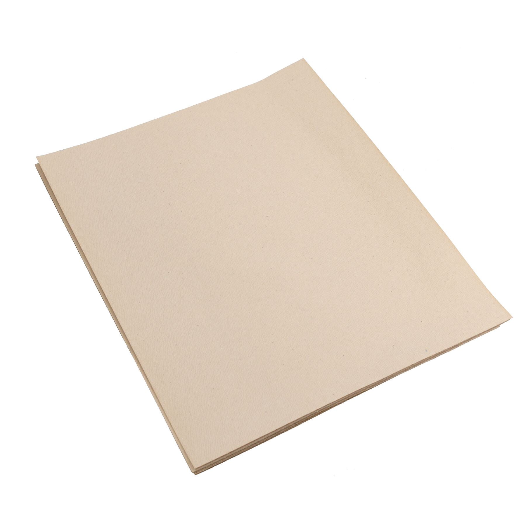 Feuilles de papier de verre à grains variés de 40 à 150 grains abrasifs mixtes