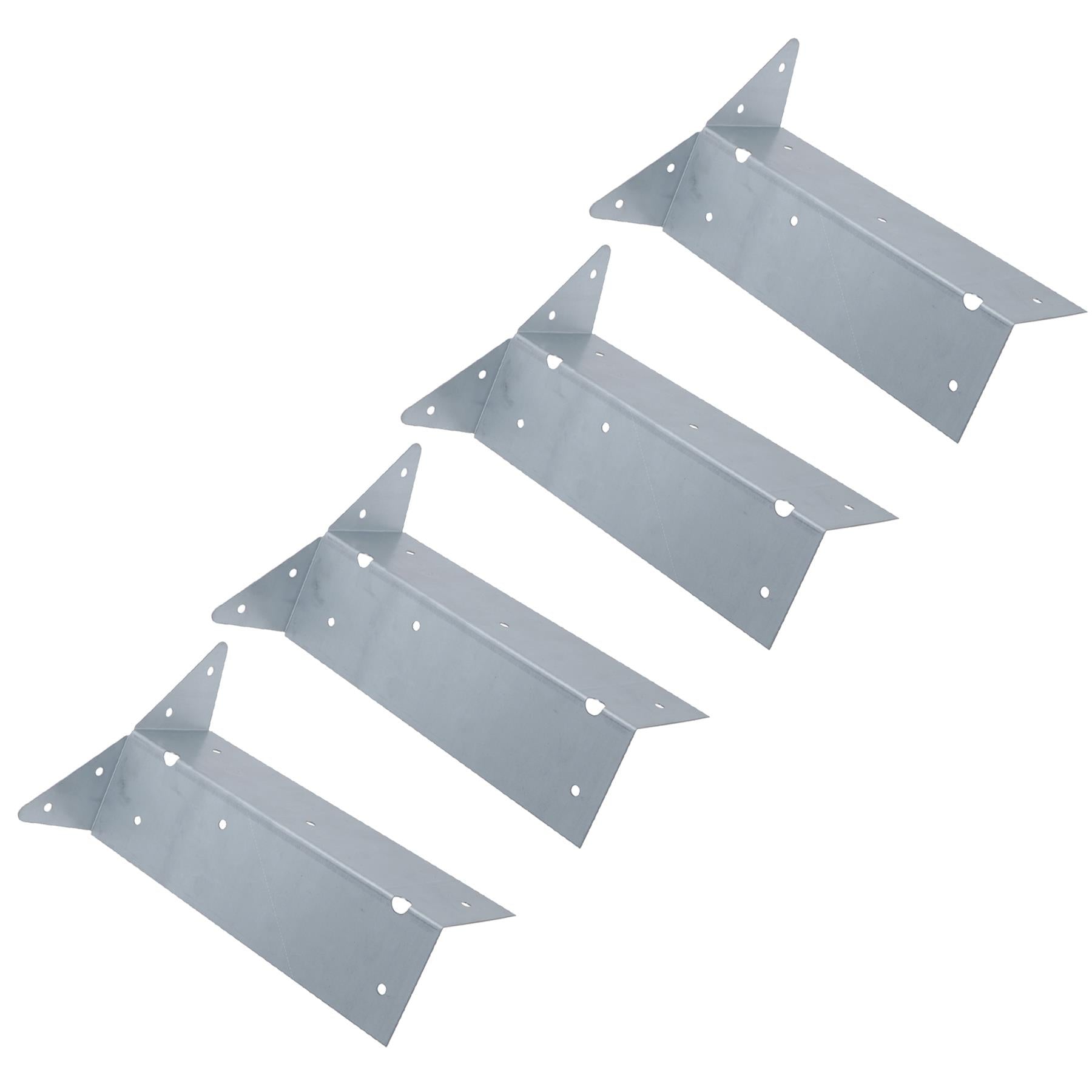 Arris Rail Bracket Fence Post Support Galvanised 100mm, 225mm or 300mm