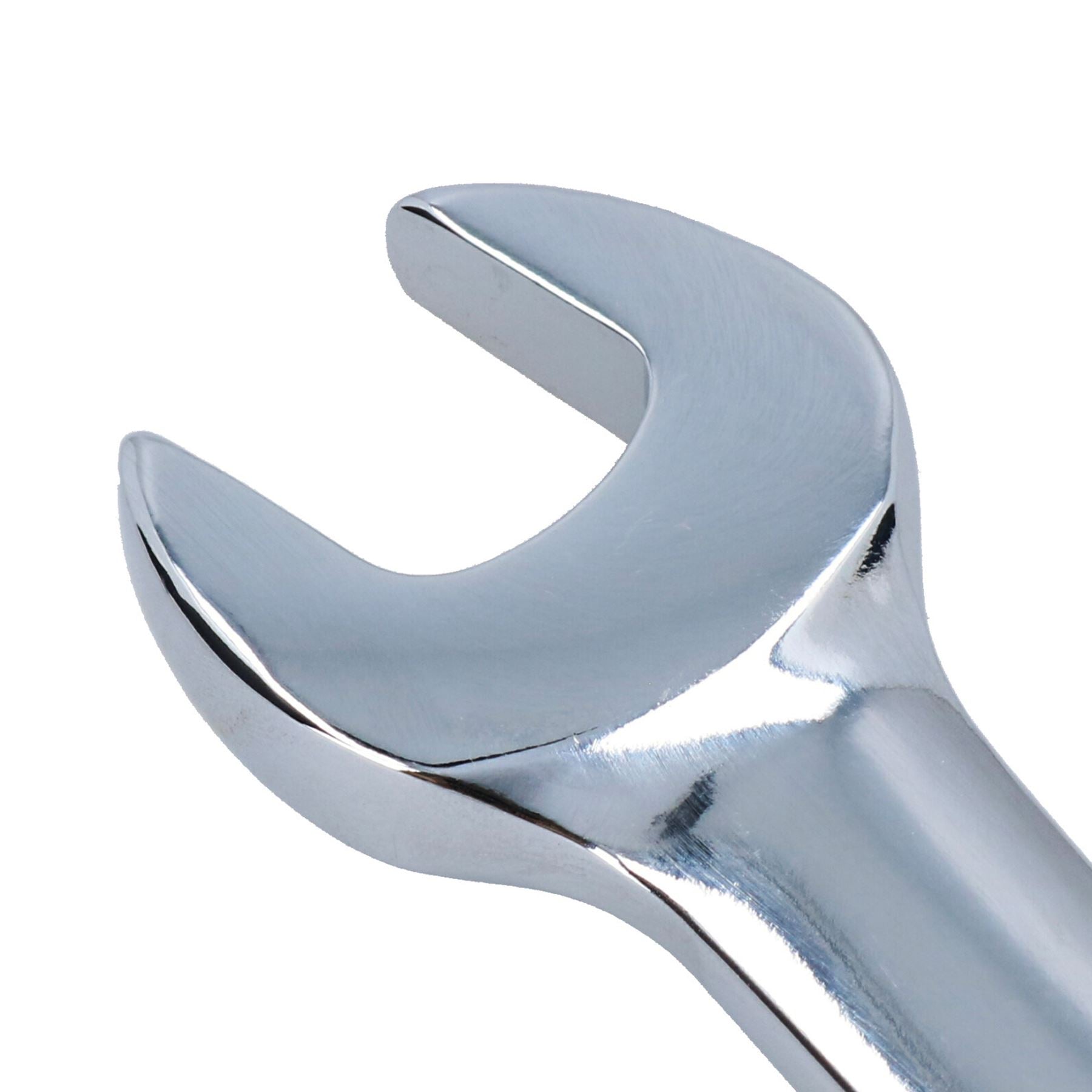 Clé mixte à cliquet réversible coudée 72 dents