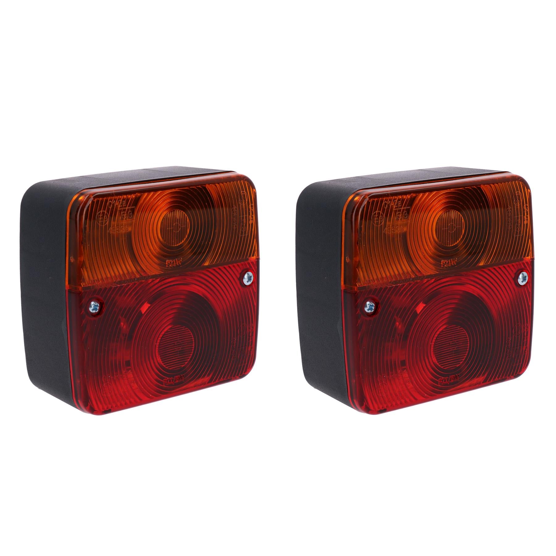 Anhänger/Caravan Licht oder Ersatz Beleuchtung Bord Lampe Paar TR053