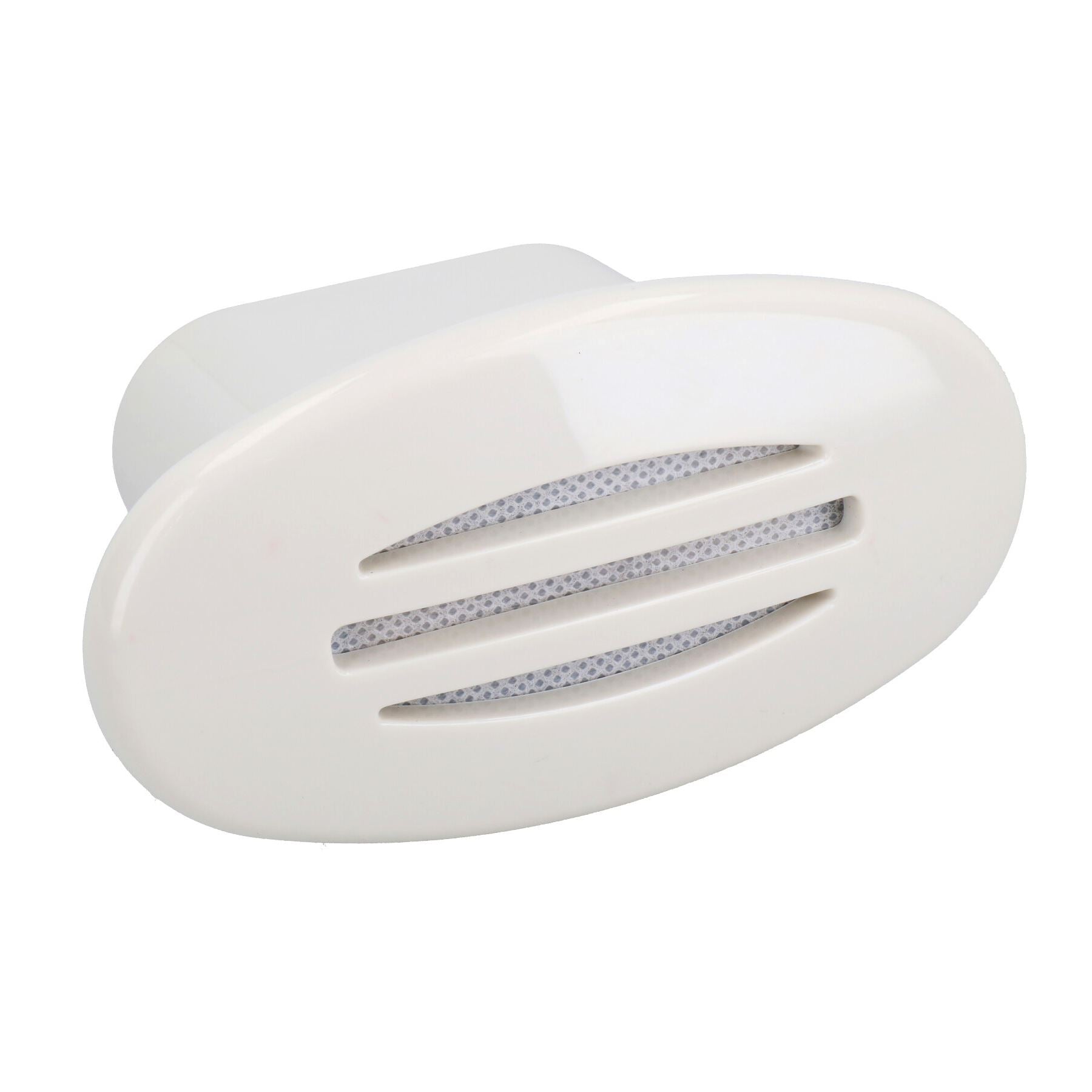 Klaxon de bateau marin compact dissimulé électrique 12 V encastré 107 dB blanc Yacht