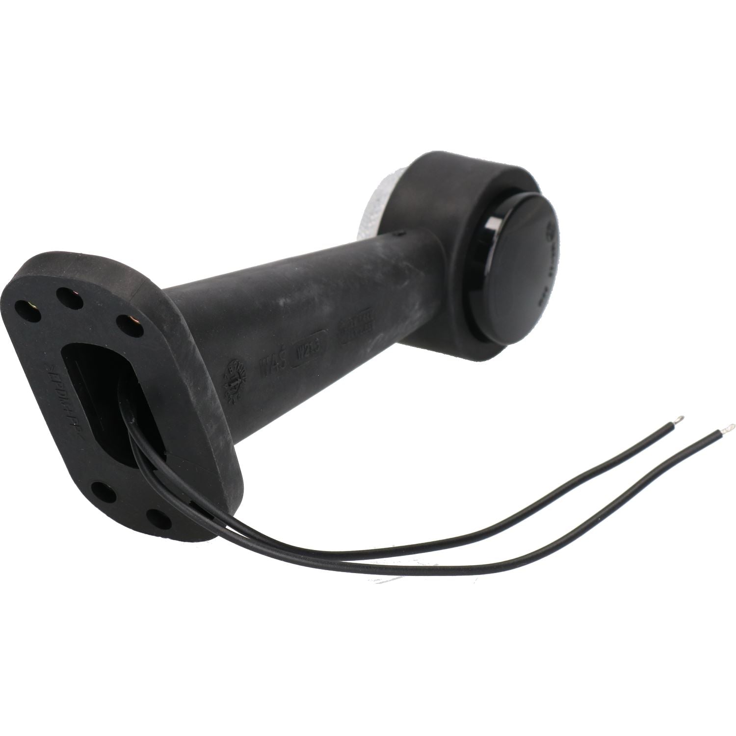 Feu de gabarit avant gauche à LED pour remorque, lampe blanche avec base en caoutchouc 12 V 24 V