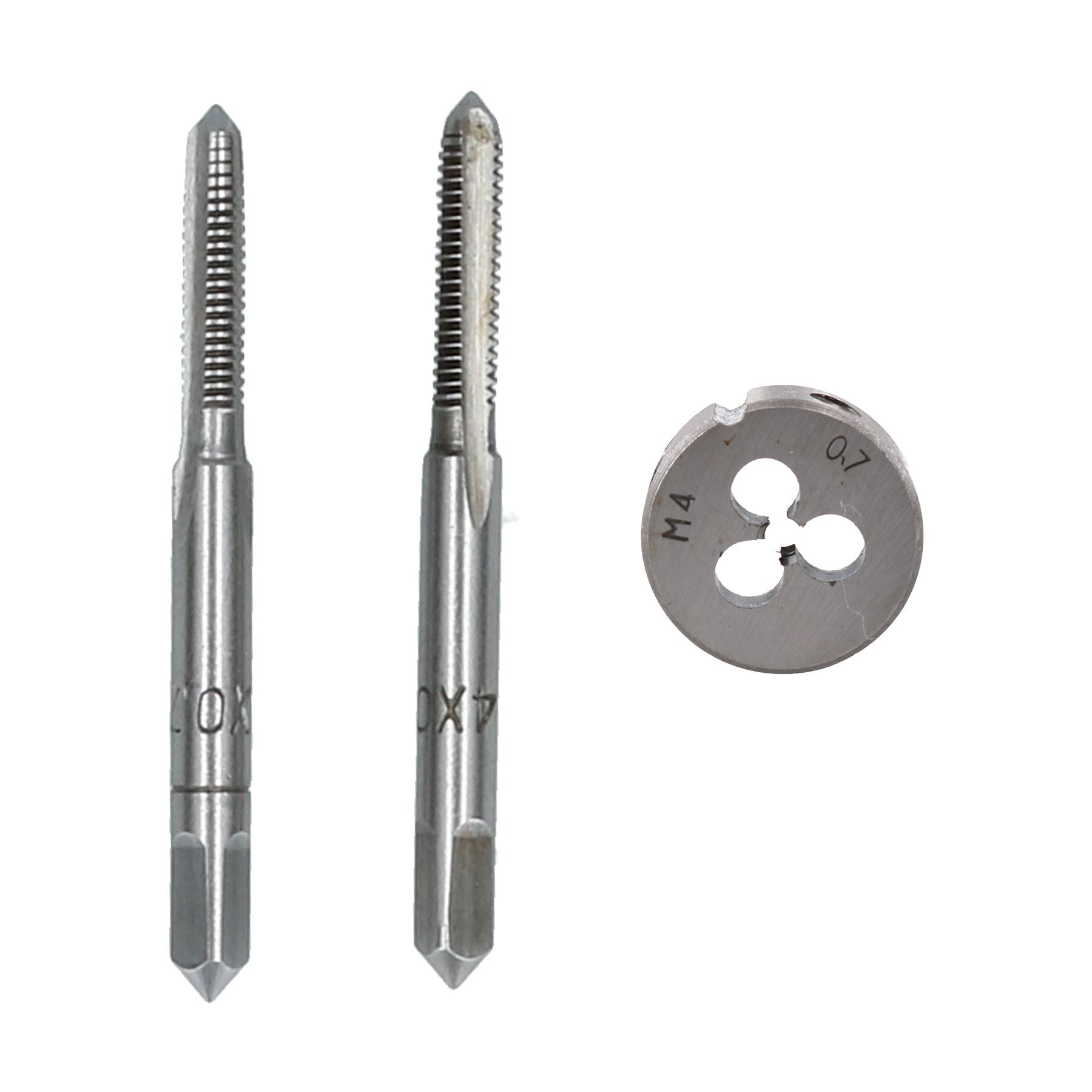 Metric Tap and Die Tungsten Steel Taper and Plug Set M2 - M18