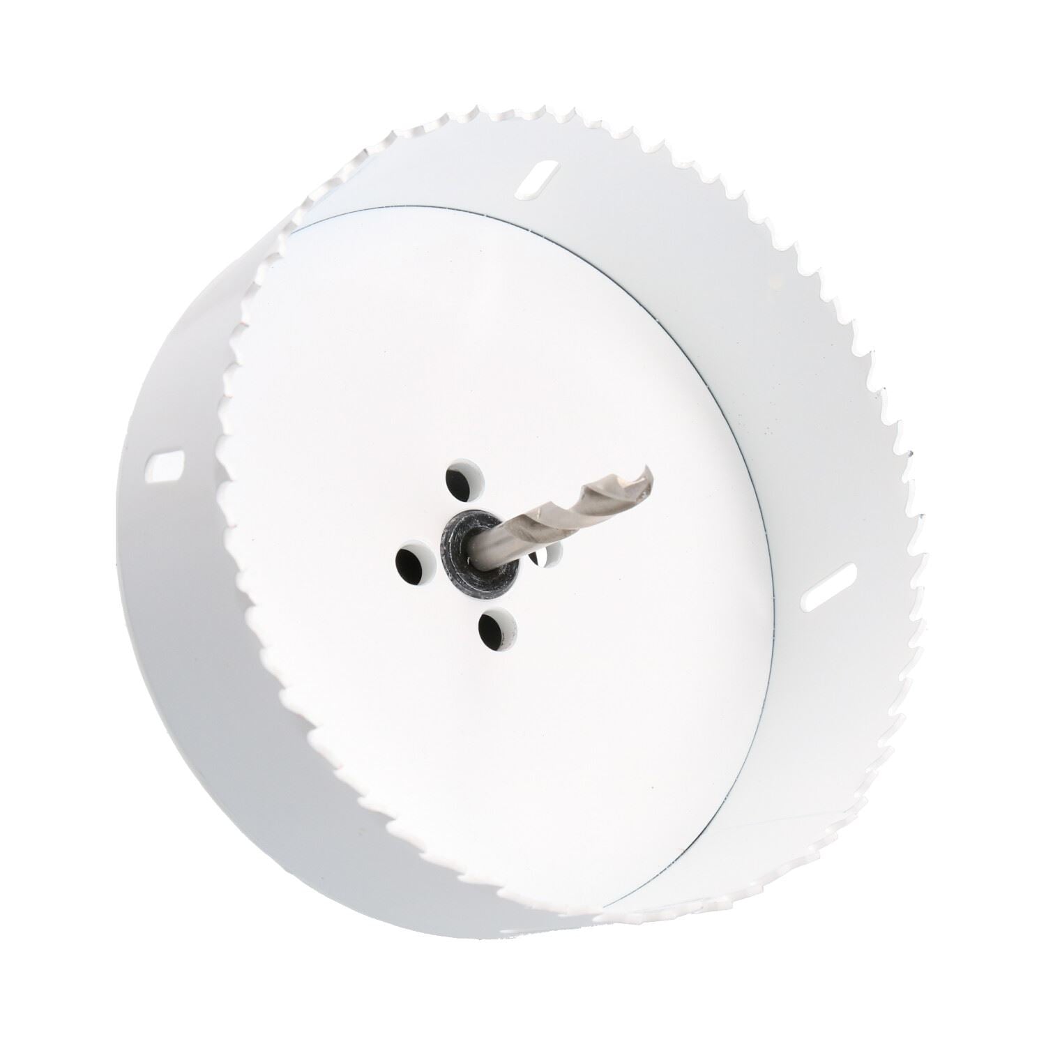 SDS-Plus-Dorndornaufsatz, komplett mit HSS-Lochsäge, 32 mm – 152 mm
