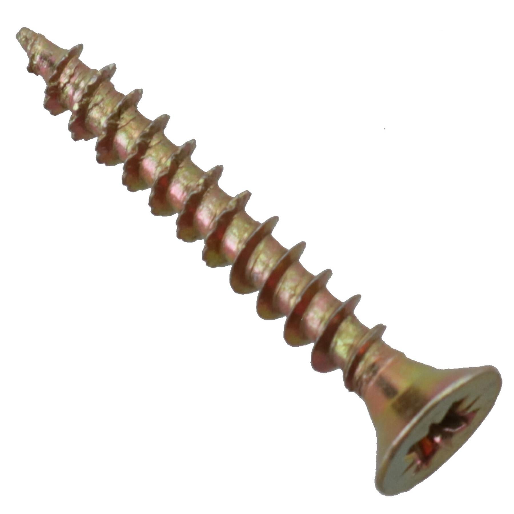 Holzschrauben 4 x 40 mm, fortschrittlicher Mehrzweck-Senkkopf, Pozidriv-Antrieb, 1200 Stück