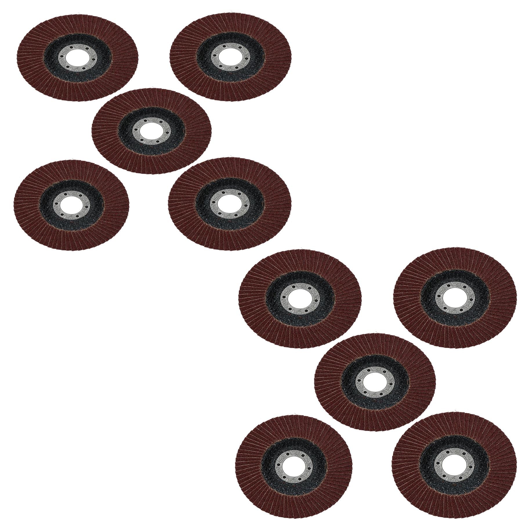 40 / 60 / 80 Grit Flap Discs Schleifen Schleifen Für 4-1/2 "Winkelschleifer