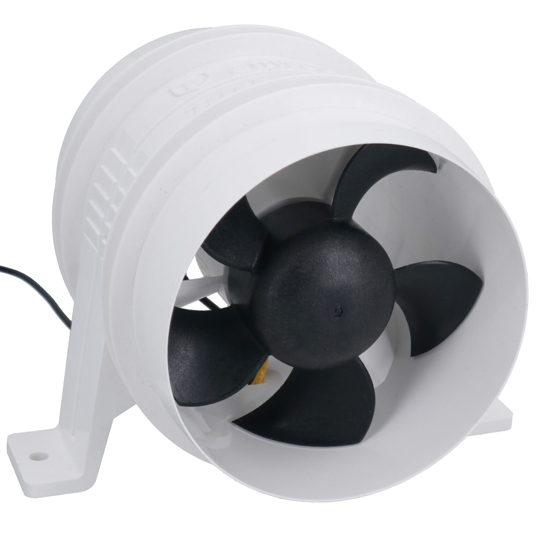Ventilateur de cale en ligne Attwood Turbo 4000 de 4 po, ventilateur de ventilation de cabine 12 V, 145 CFM