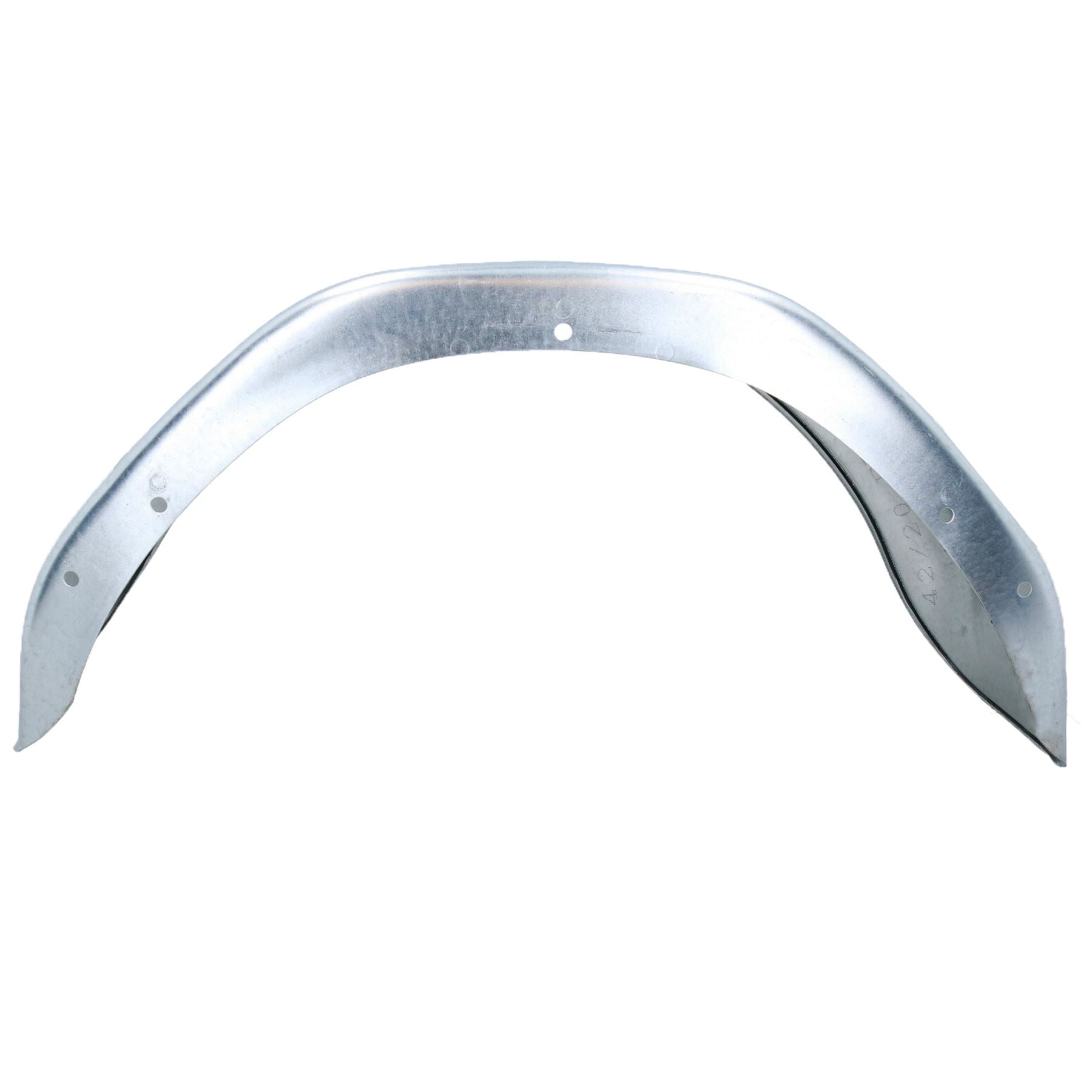 10" Trailer Mudguard Galvanised Steel / Wing / Fender (SINGLE) TR014