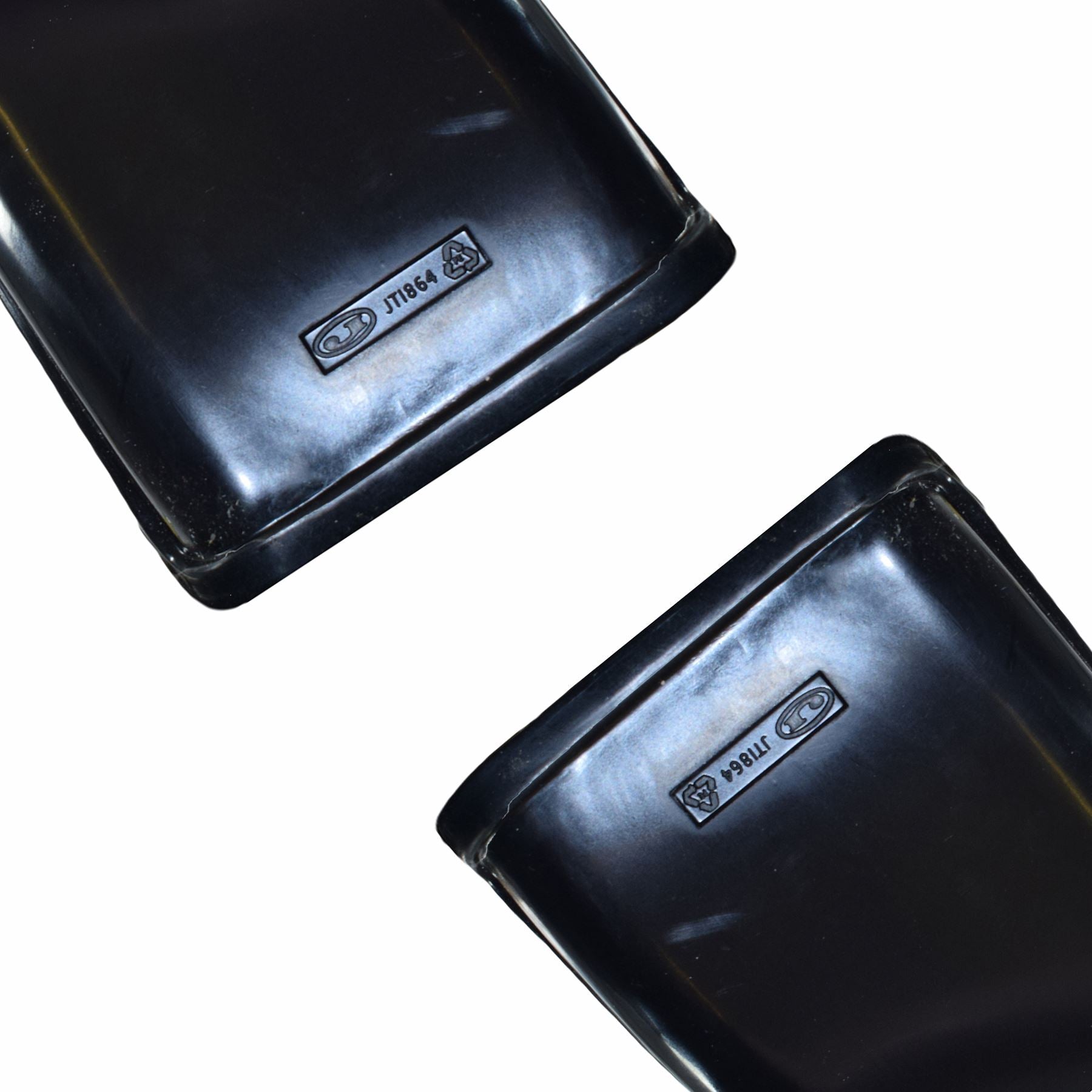 Garde-boue tandem à double essieu pour remorque pour roues de 10 po, paire de 48 po x 7 po