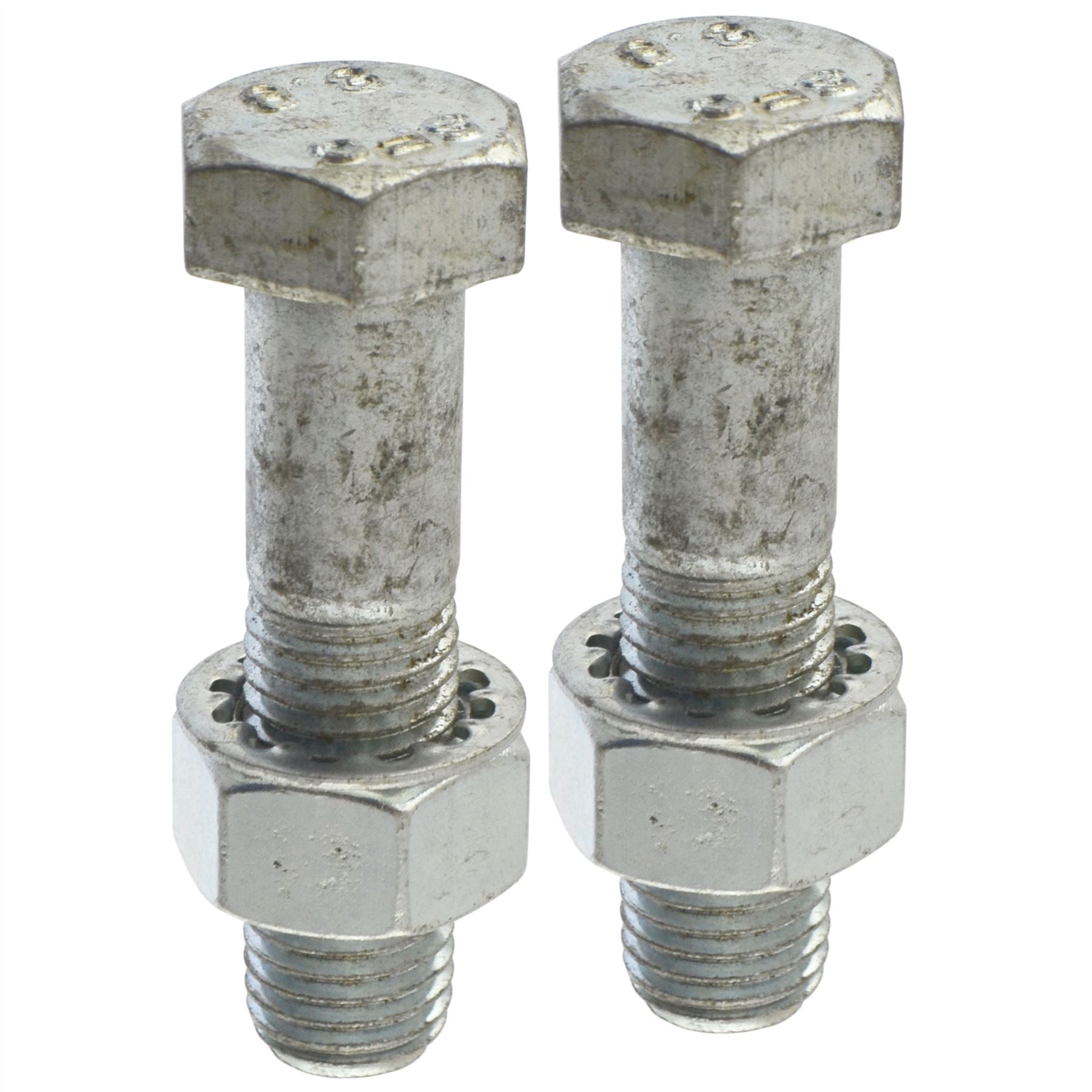 PAIR Tow Bar / Tow Ball Bolts with Nuts & Washers HIGH TENSILE