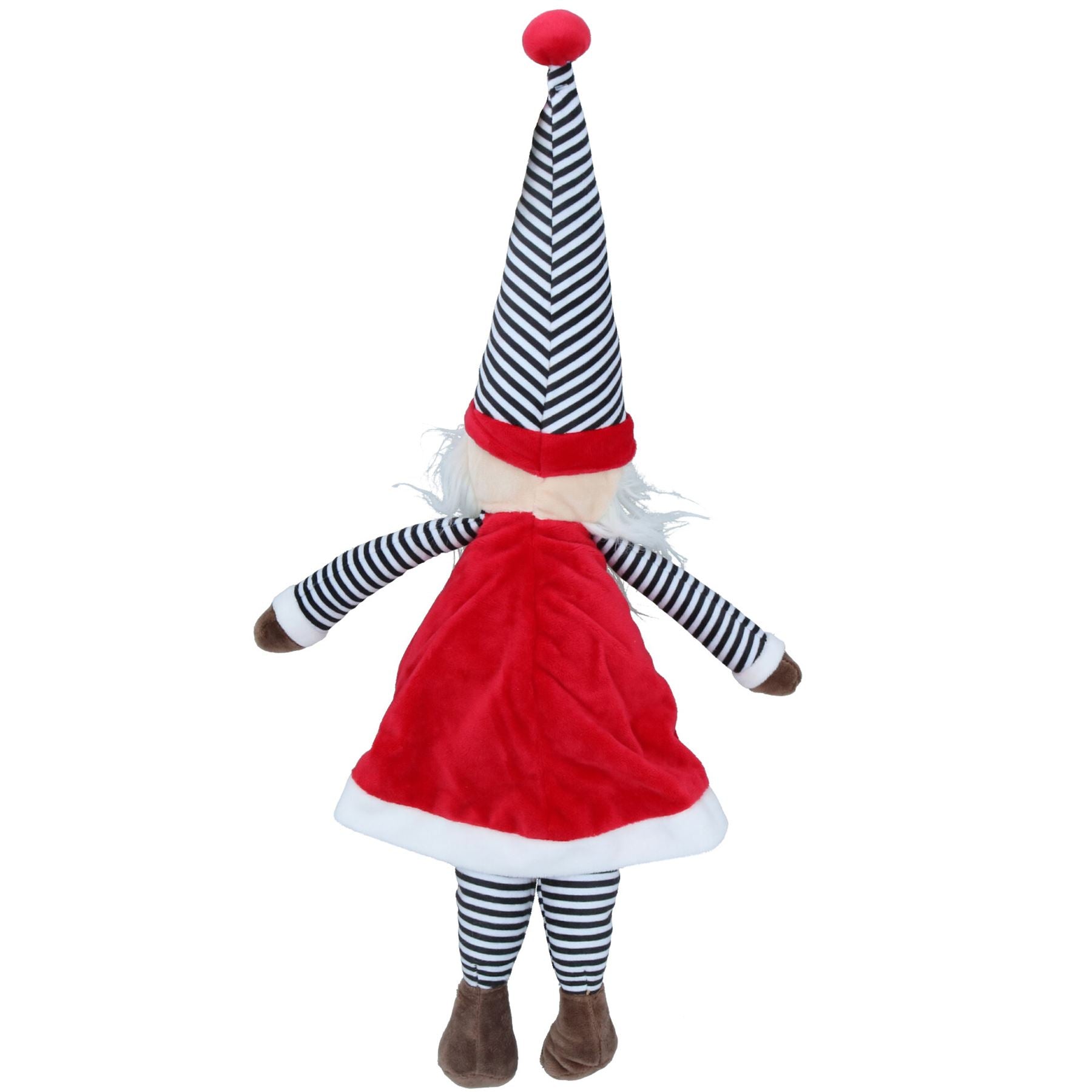 Cadeau de Noël pour chien - Jouet en peluche doux et couineur - Joyeux Père Noël