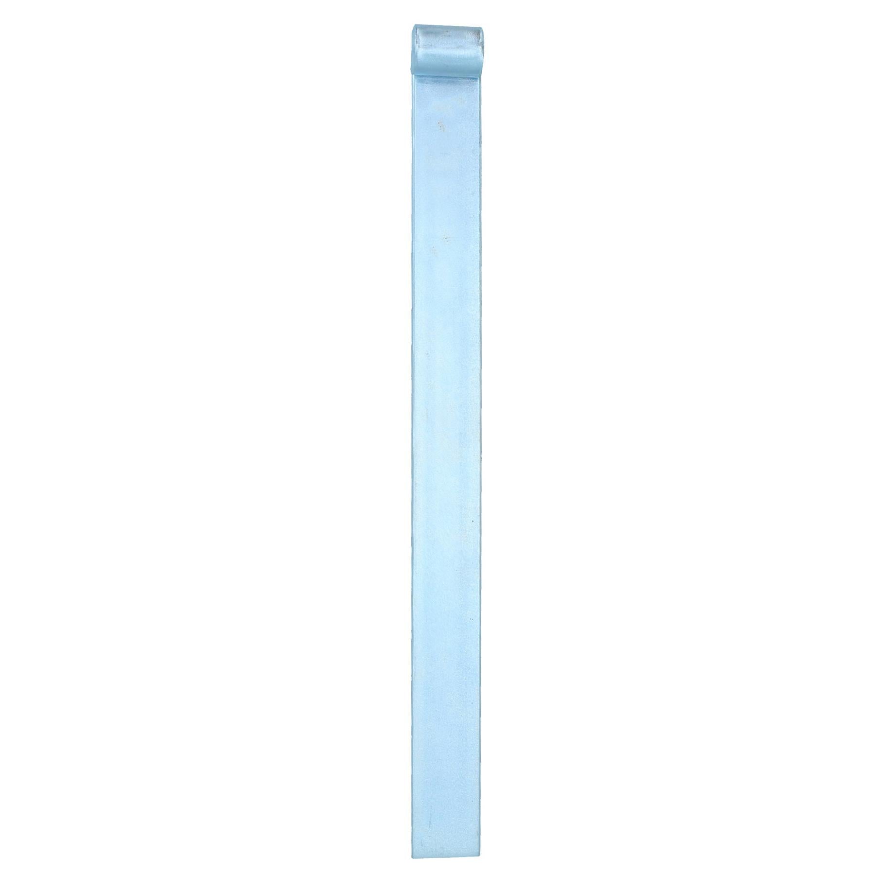 Charnière droite pour hayon long HD 460 mm x 40 mm + axe de piston boulonné de 12,5 mm