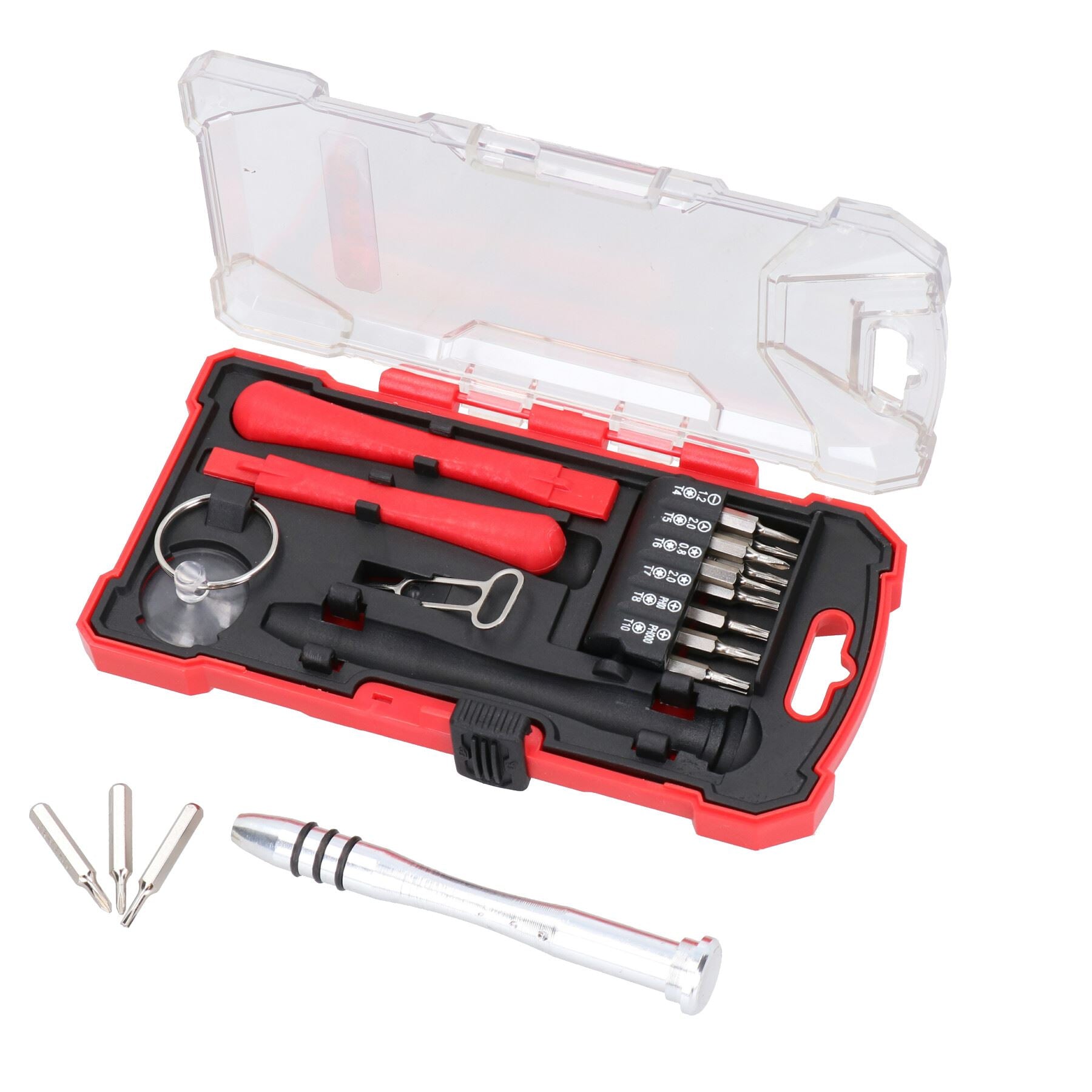 Kit de réparation pour smartphone, tablette, ordinateur portable, 17 pièces, jeu de tournevis de précision
