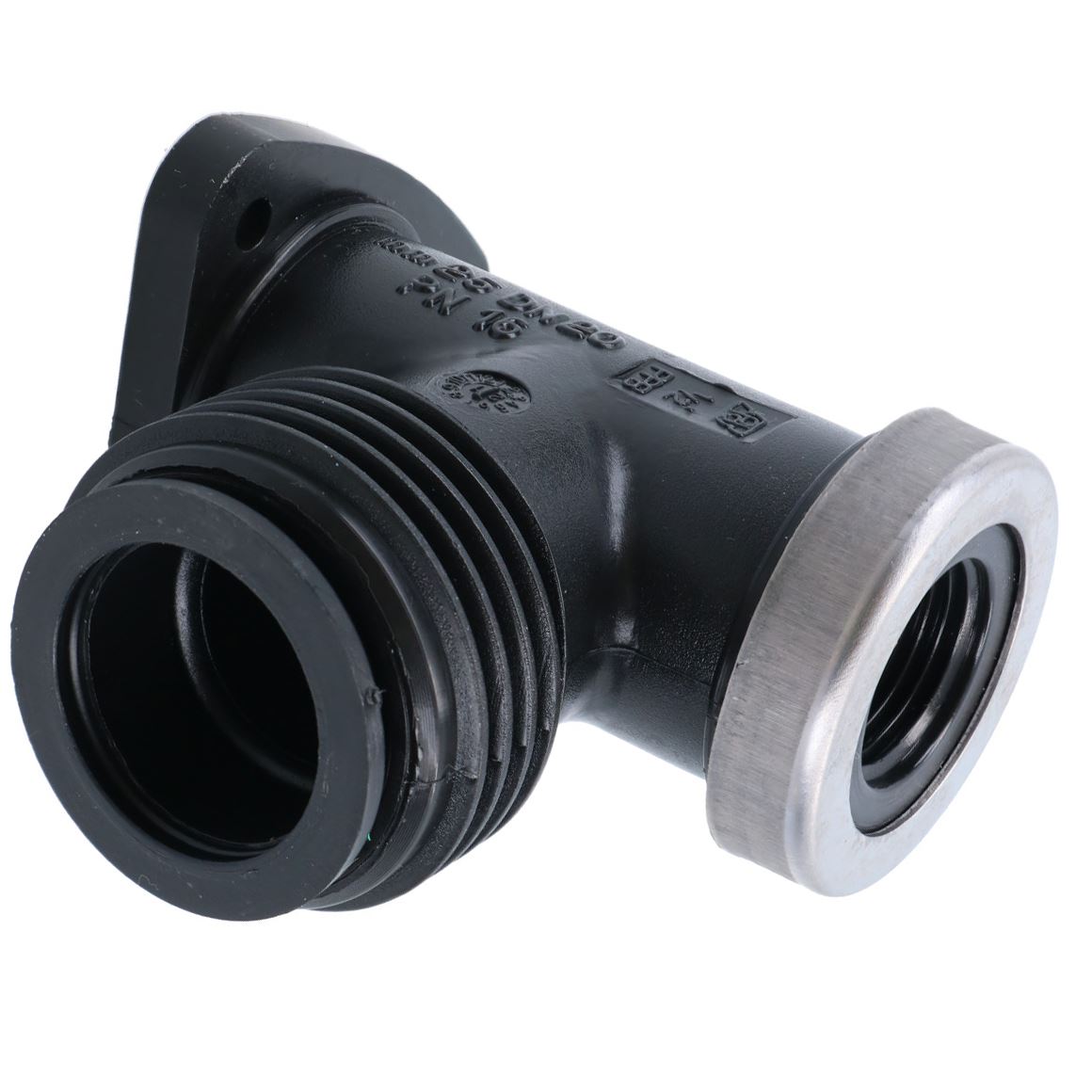 Coude mural en PEMD 20 mm x 1/2" Raccord de robinet extérieur Connecteur fileté Coude