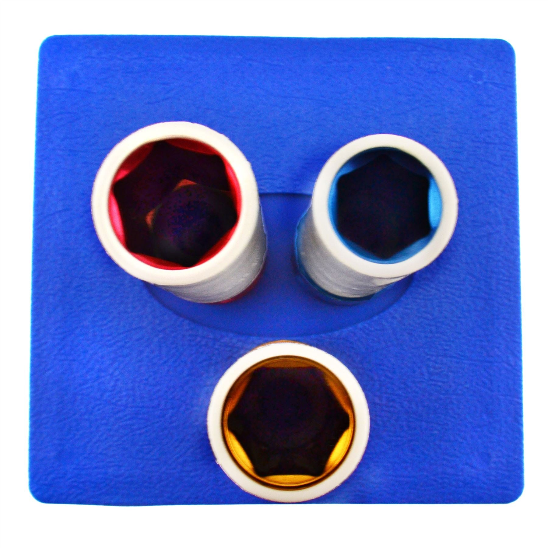 1/2 Zoll Antrieb, tiefe metrische MM-Steckschlüssel für Leichtmetall-Radmuttern, 17 mm, 19 mm, 21 mm