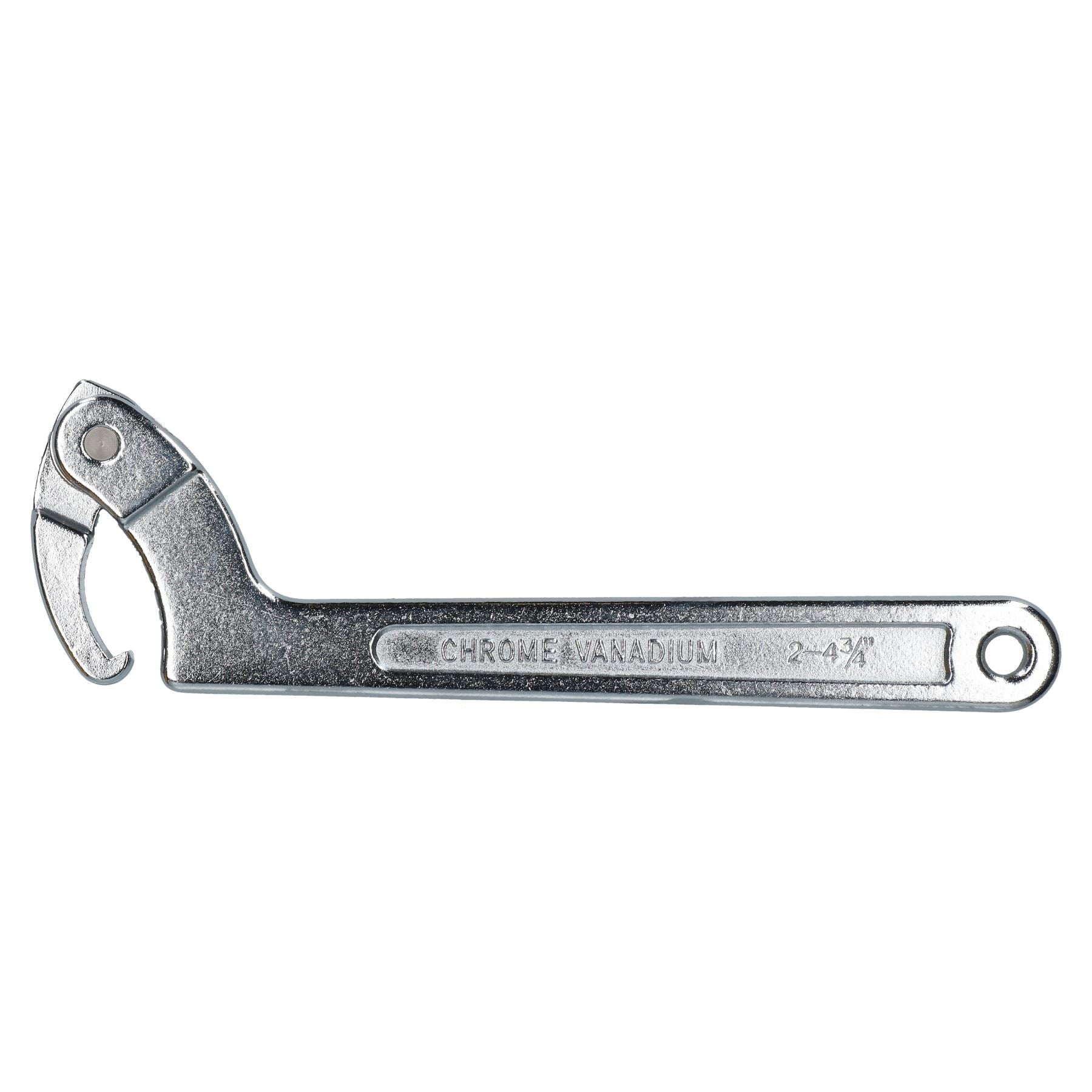 Adjustable Hook Wrench C Spanner 50mm - 120mm For Slotted Retaining Rings