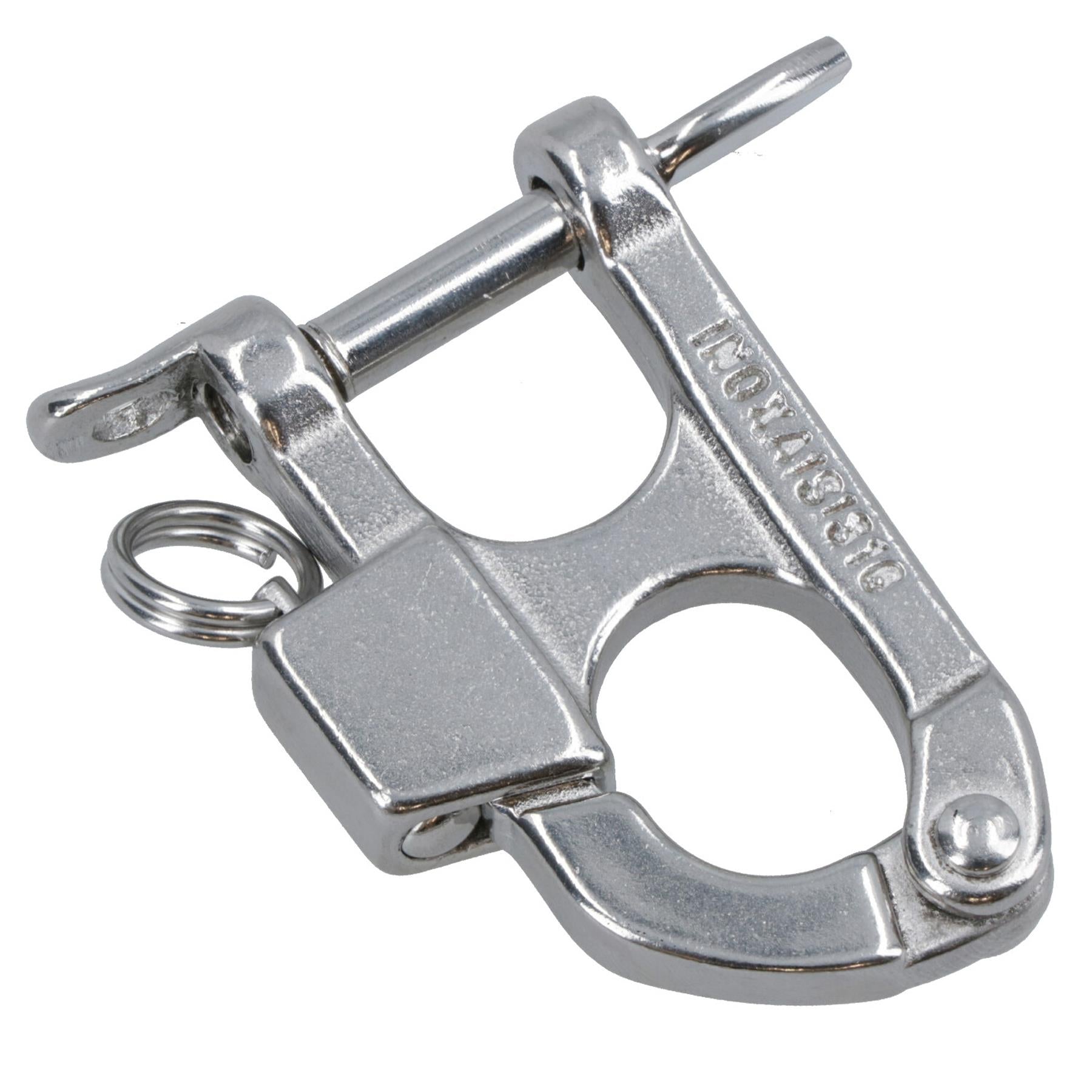 Water Ski Hook Quick Release Marine Grade Stainless Safety Shackle 316
