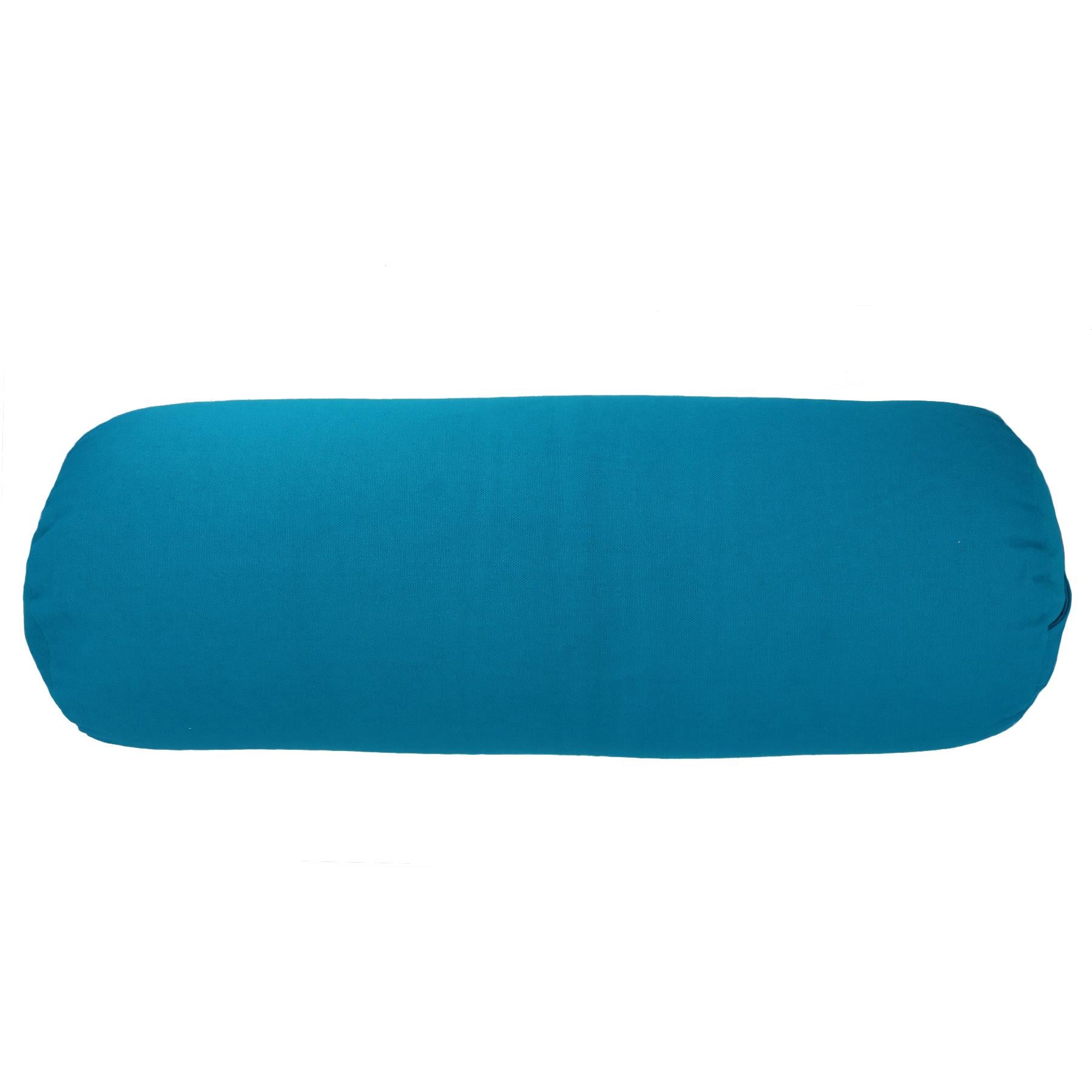 Buckwheat Yoga Bolster 61cm x 23cm Ideal for Yoga, Gym, Meditation Relaxation