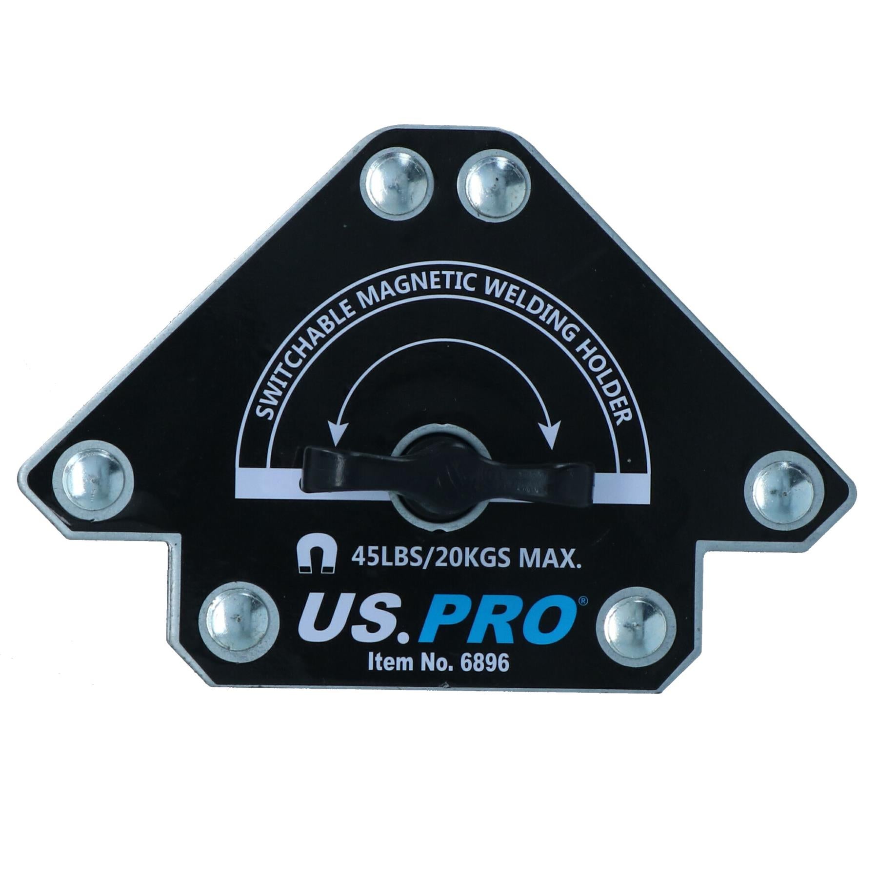 Support de soudage magnétique commutable marche/arrêt de 45 lb, support à 3 angles