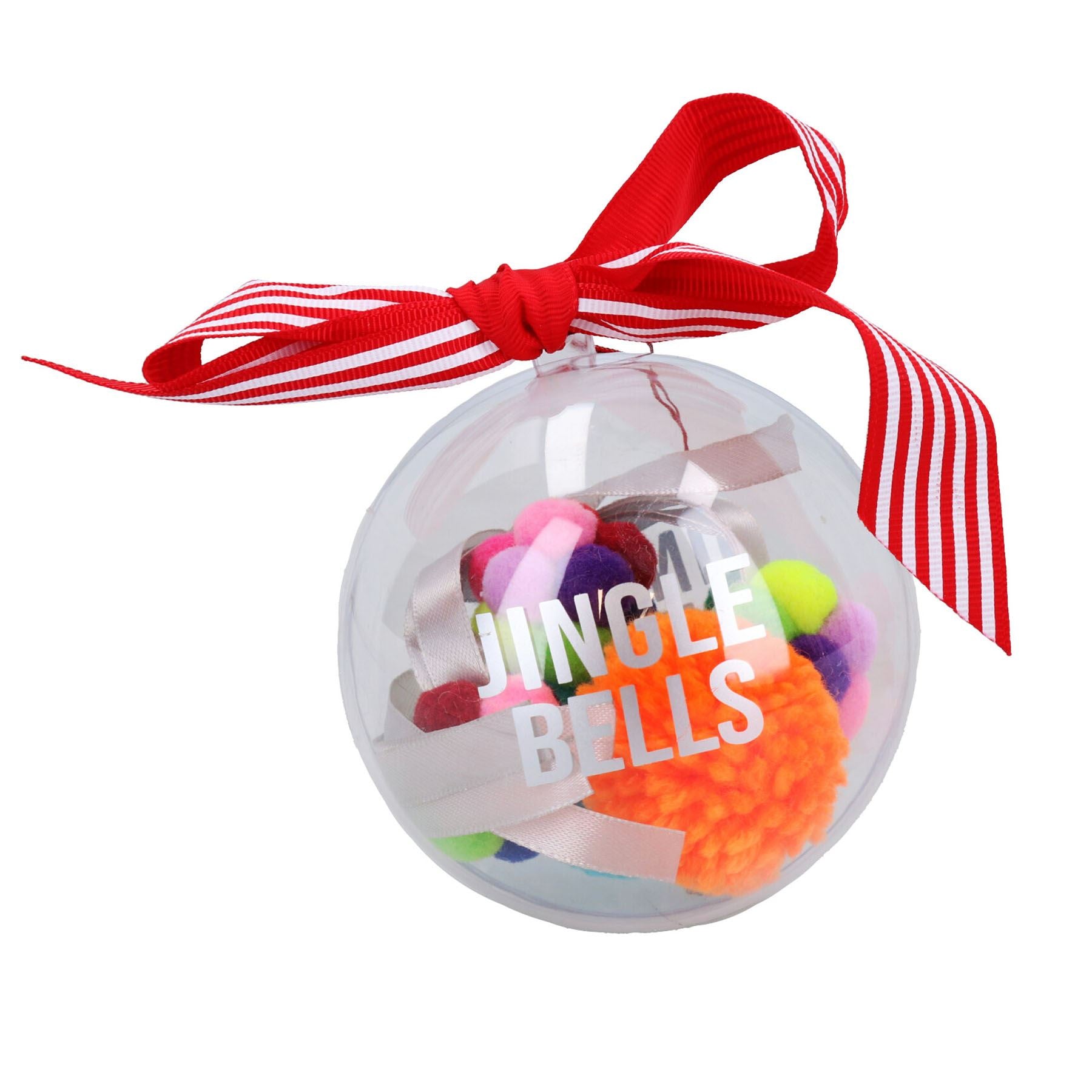 Katzengeschenk Weihnachten Festliche Multi Textur Jingle Bells Katze Kätzchen Spielen Spielzeug Bauble