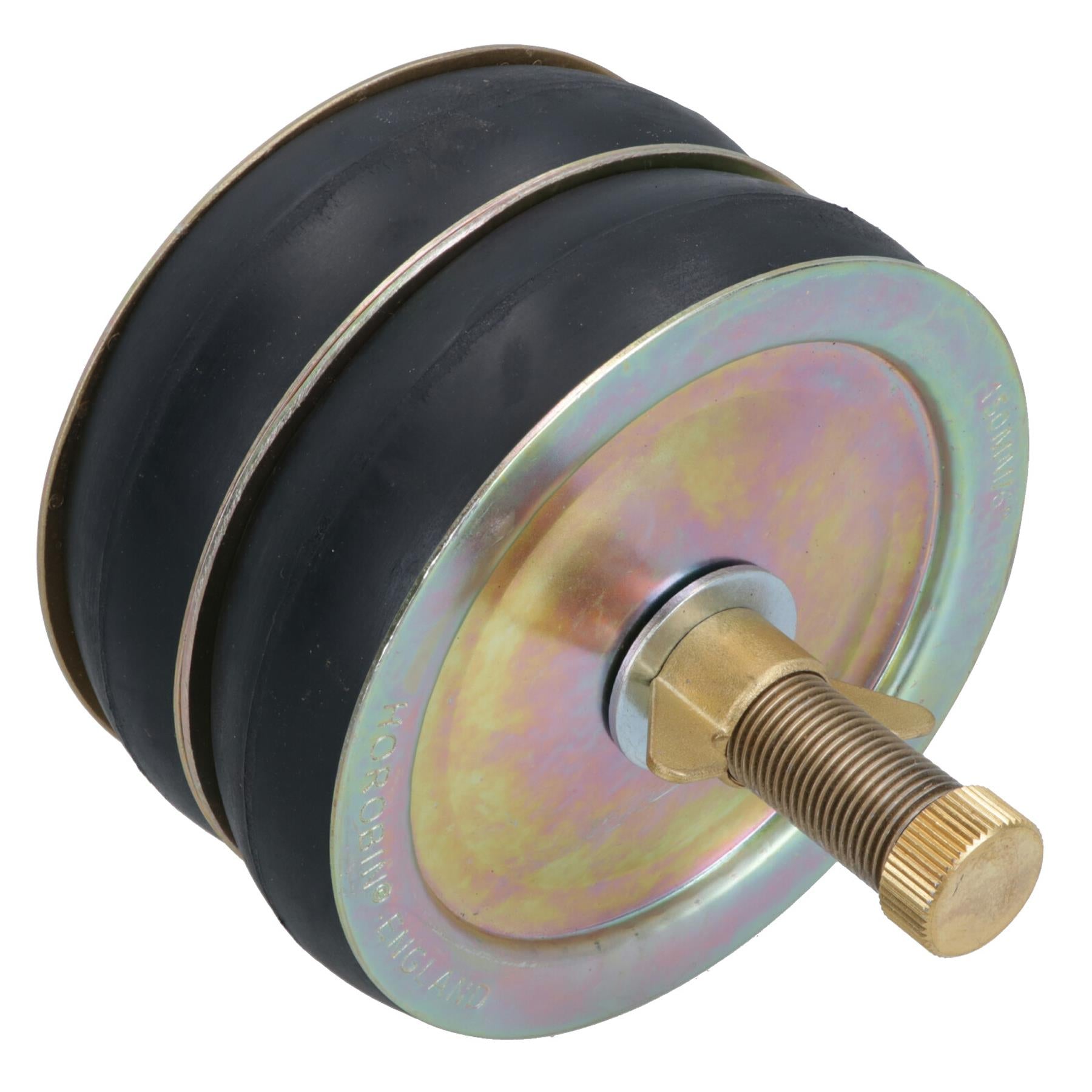 Double Steel Drain Test Pipe Bung Plug 1.5" - 6" (40-150mm) Plumbing Tube