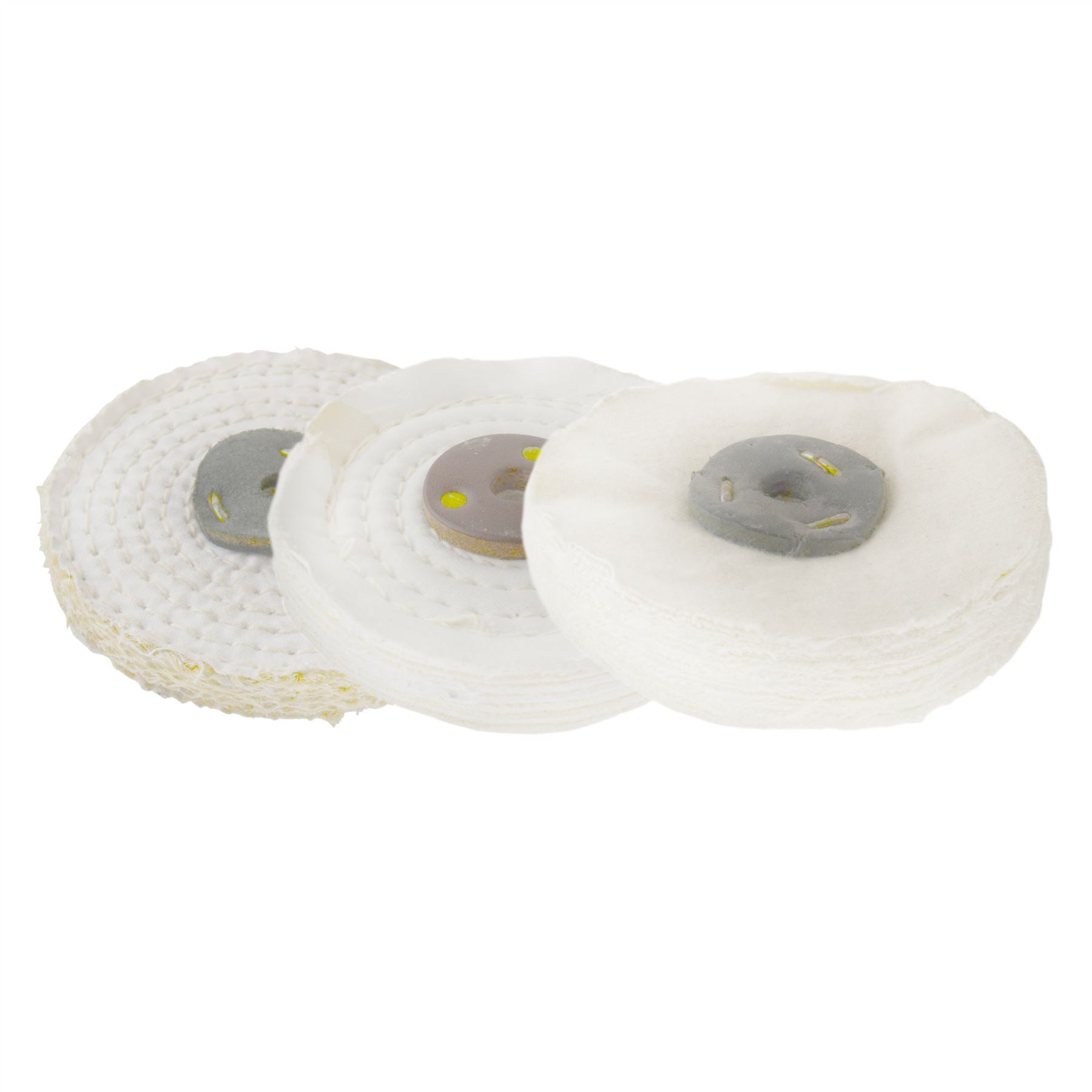 Poliermopps aus Sisal, grob, mittel, Endbearbeitung G, 10,2 x 1,27 cm, 1 Abschnitt