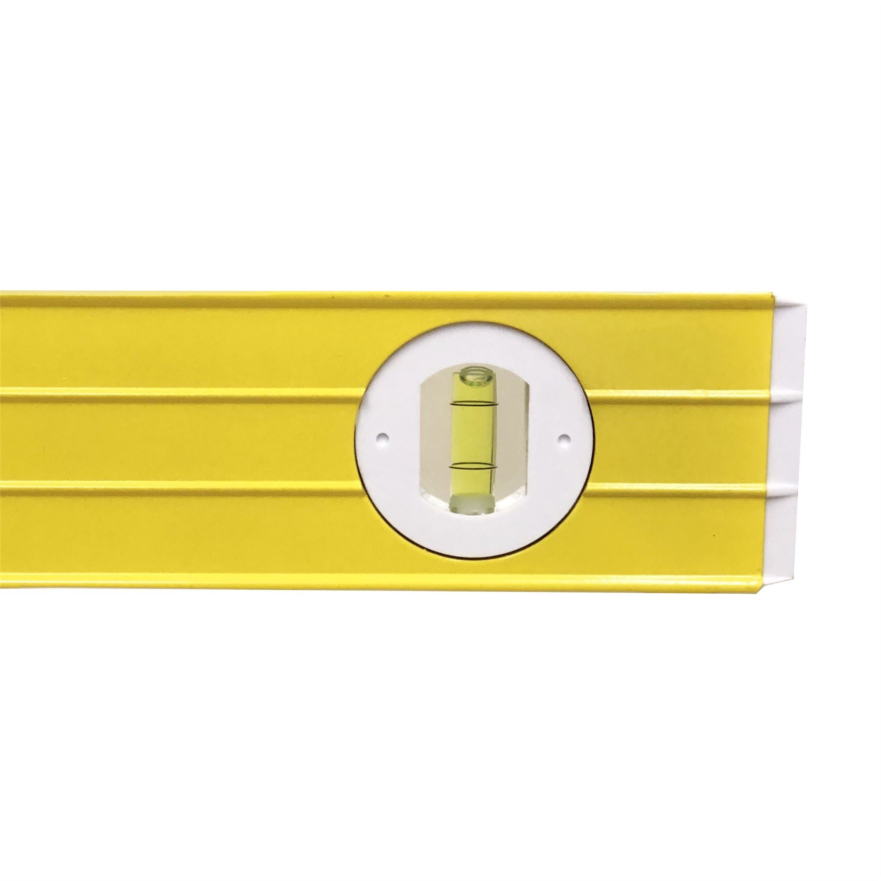 48" 1200mm Ribbed Spirit Level Aluminium Scaffolding Builders Milled Box Section