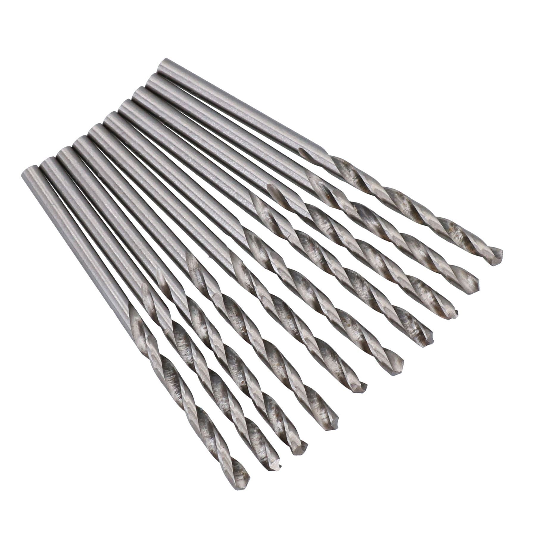 Metrische HSS-Bohrer für Metall, Holz, Kunststoff, Modellbau, Bohrer, 10er-Pack