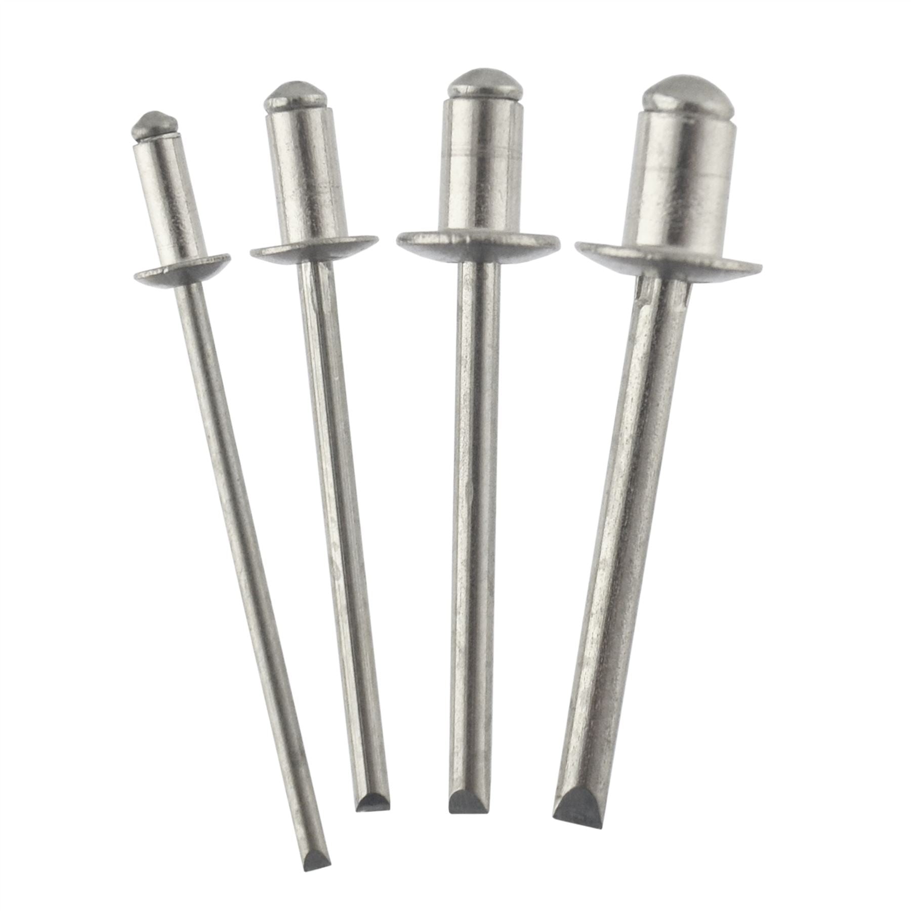 Metric Aluminium Blind Pop Rivets Assortment Set Fastener 2.4 - 6.4mm 400pcs
